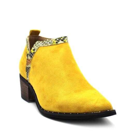 Botín Amarillo Mujer C7272