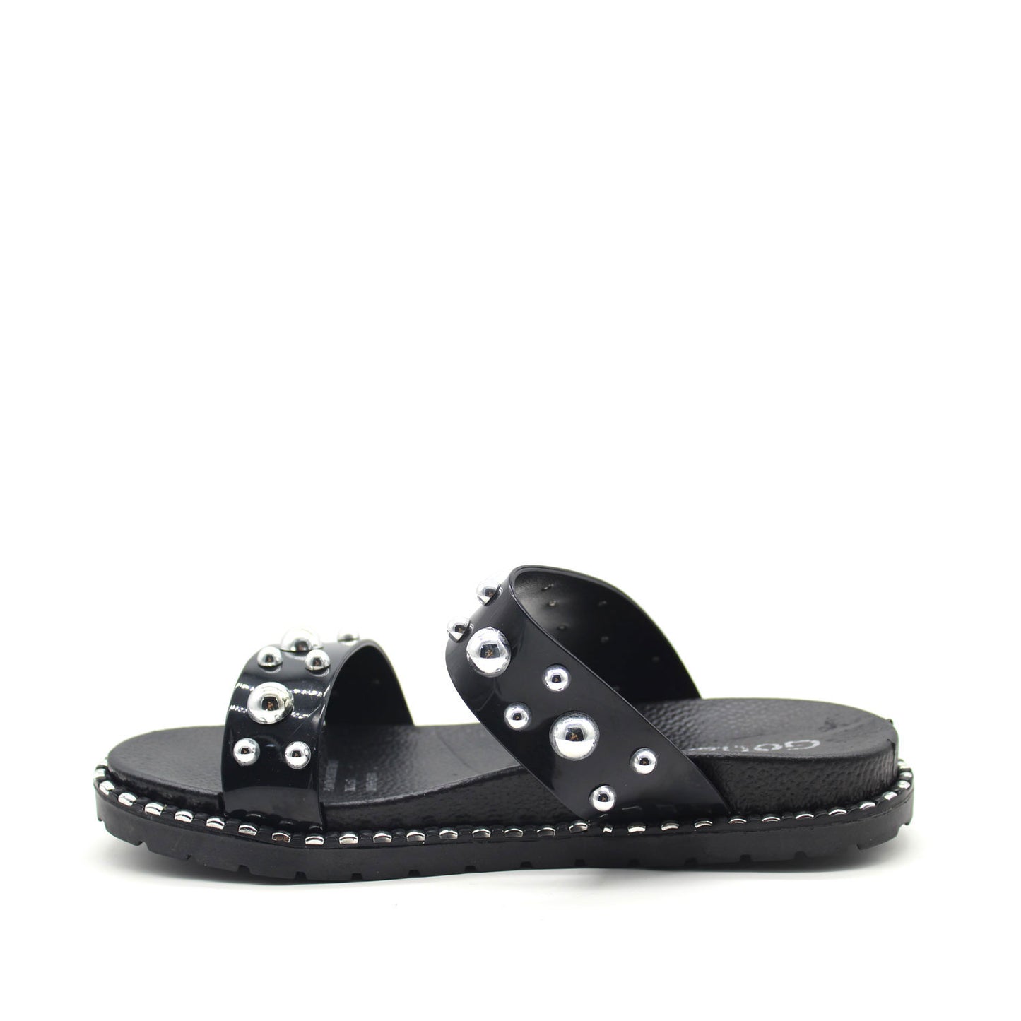 Sandalia Negra Mujer C5851