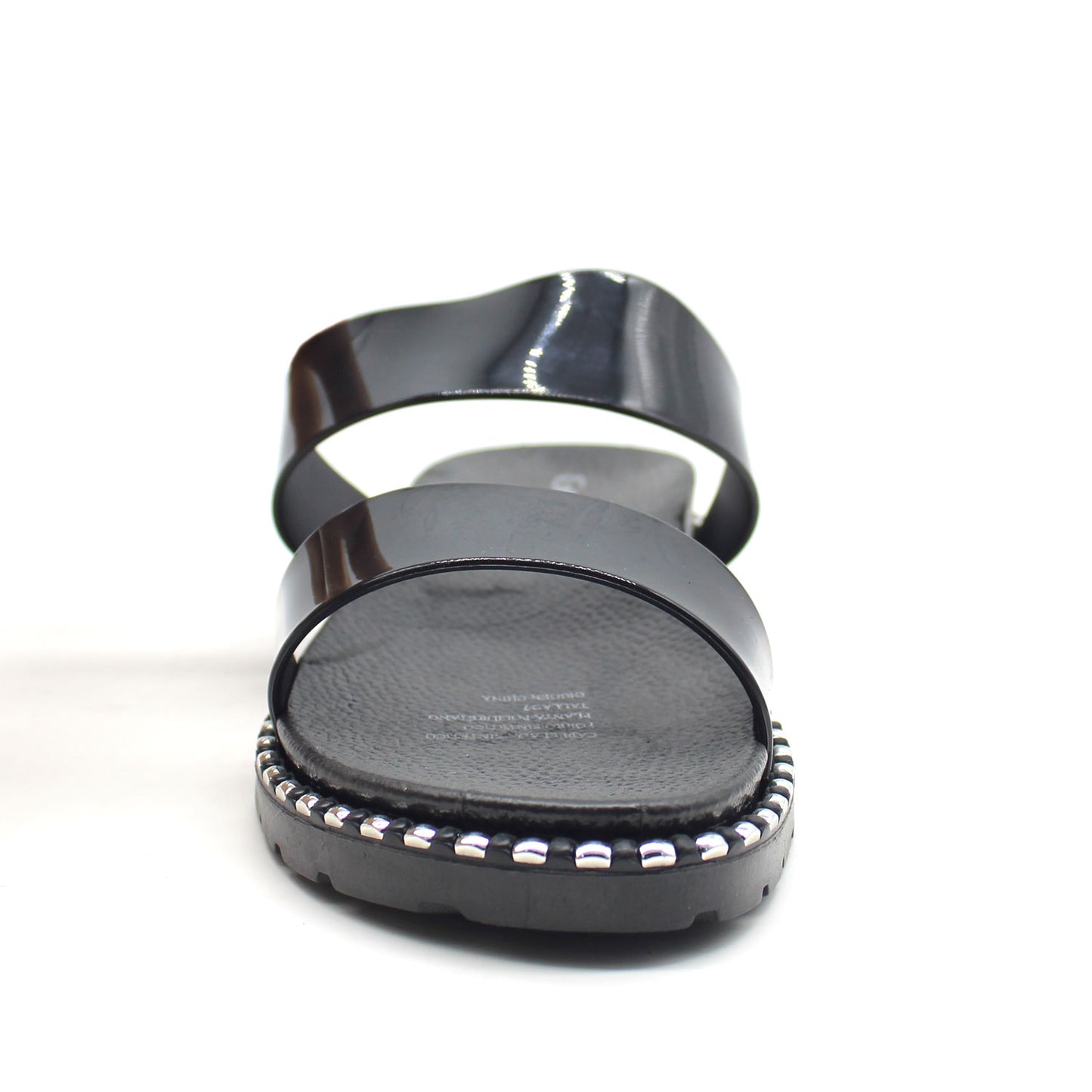 Sandalia Negra Mujer C5850