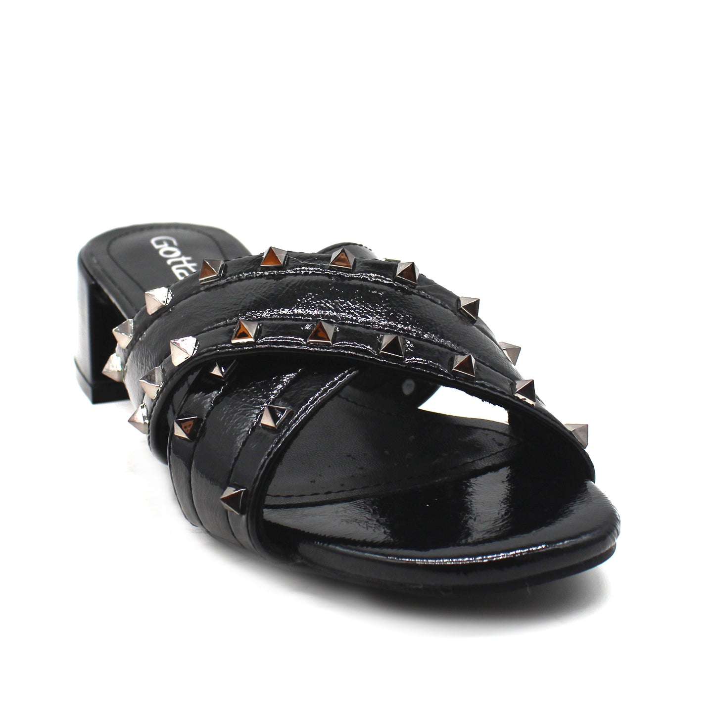 Sandalia Negra Mujer 15823