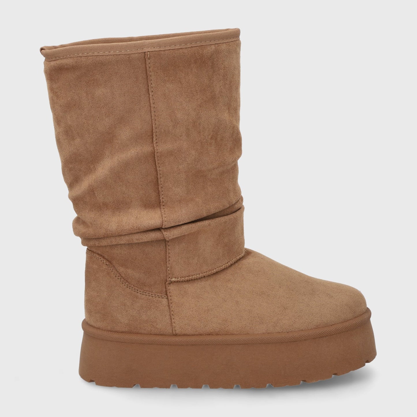 Bota Plataforma Camel Mujer 48114 - Gotta Chile