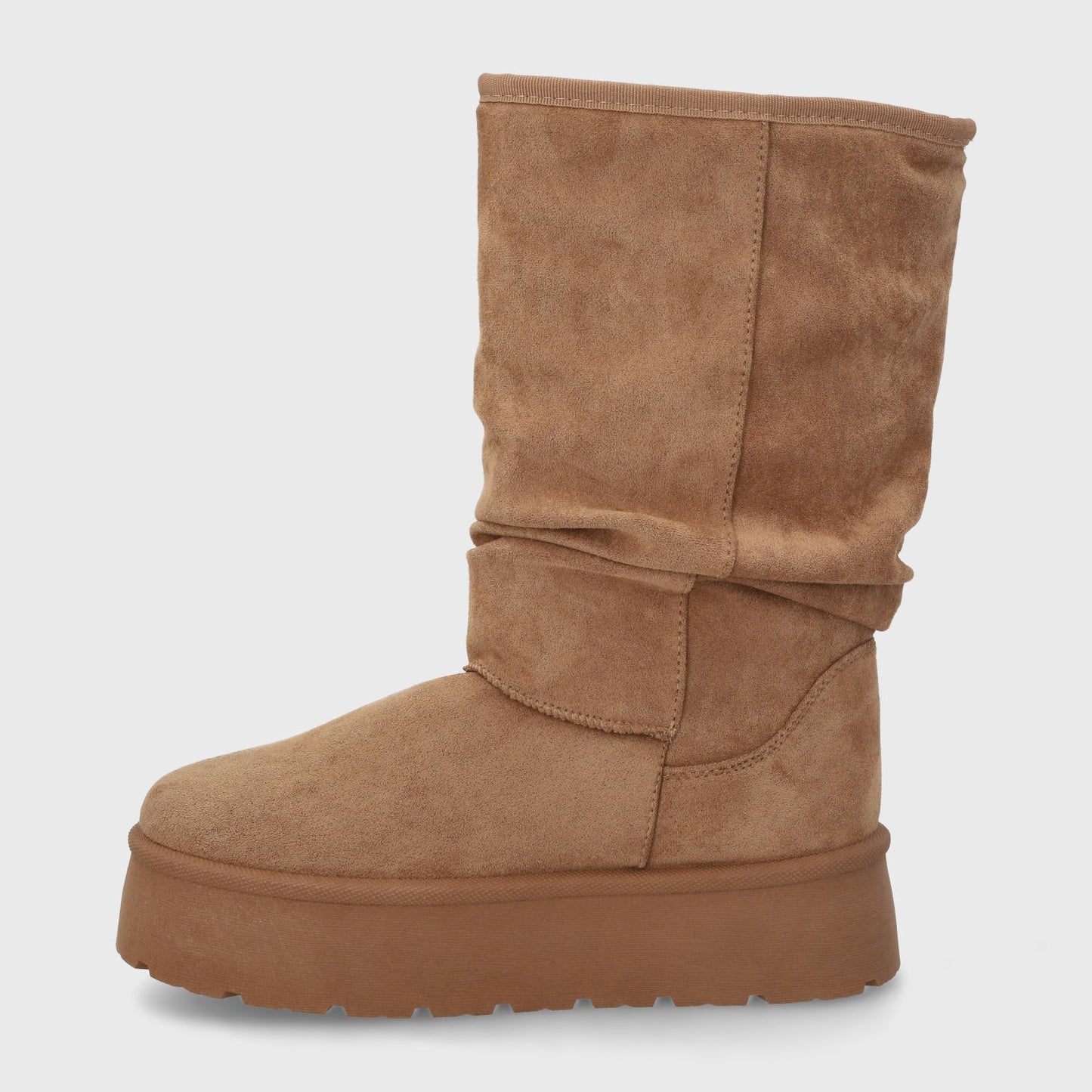 Bota Plataforma Camel Mujer 48114 - Gotta Chile