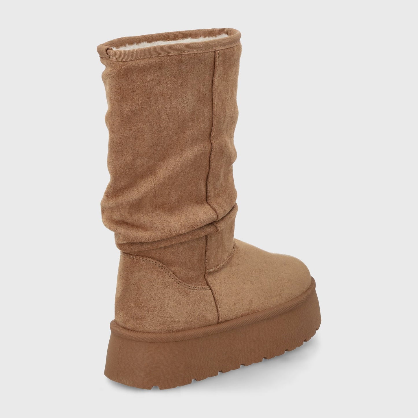 Bota Plataforma Camel Mujer 48114 - Gotta Chile
