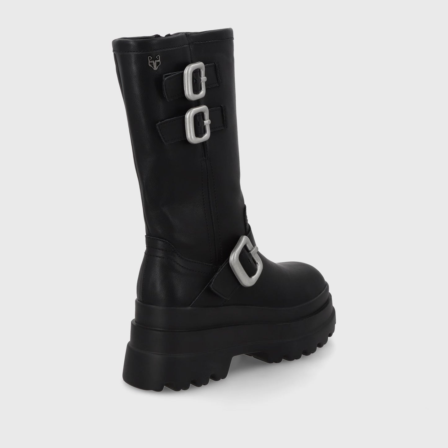 Bota Plataforma Negra Mujer 36037 - Gotta Chile