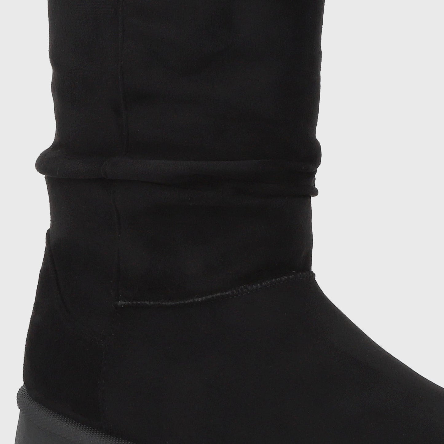 Bota Plataforma Negra Mujer 48114 - Gotta Chile