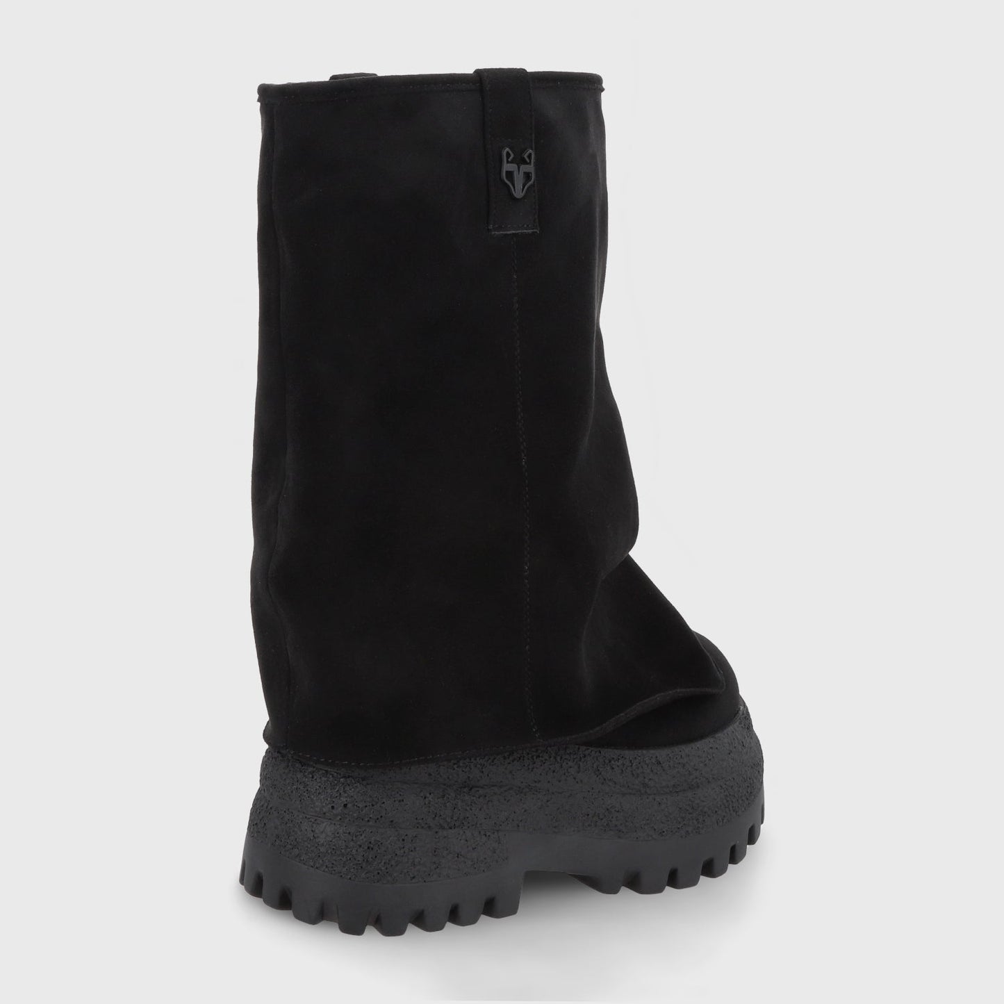Bota Plataforma Negra Mujer 55291 - Gotta Chile