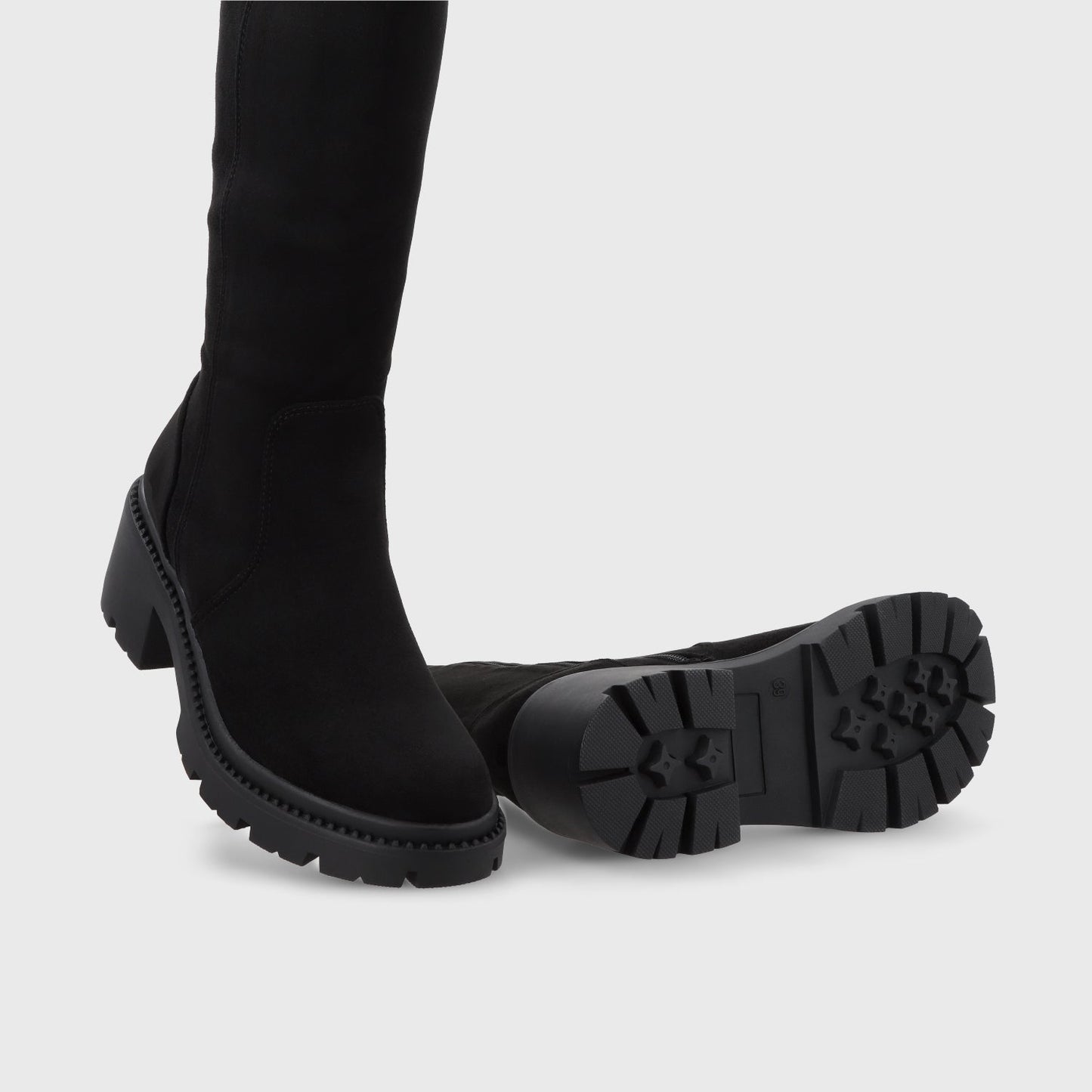 Bota Taco Negra Mujer 45748 - Gotta Chile