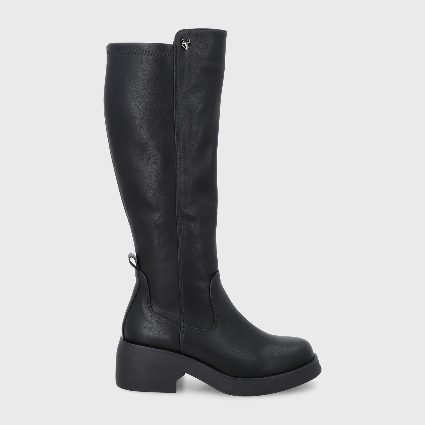 Bota Taco Negra Mujer 55251 - Gotta Chile