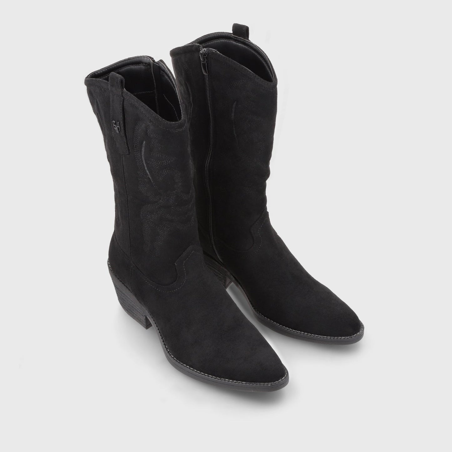 Bota Taco Negro Mujer 23714 - Gotta Chile