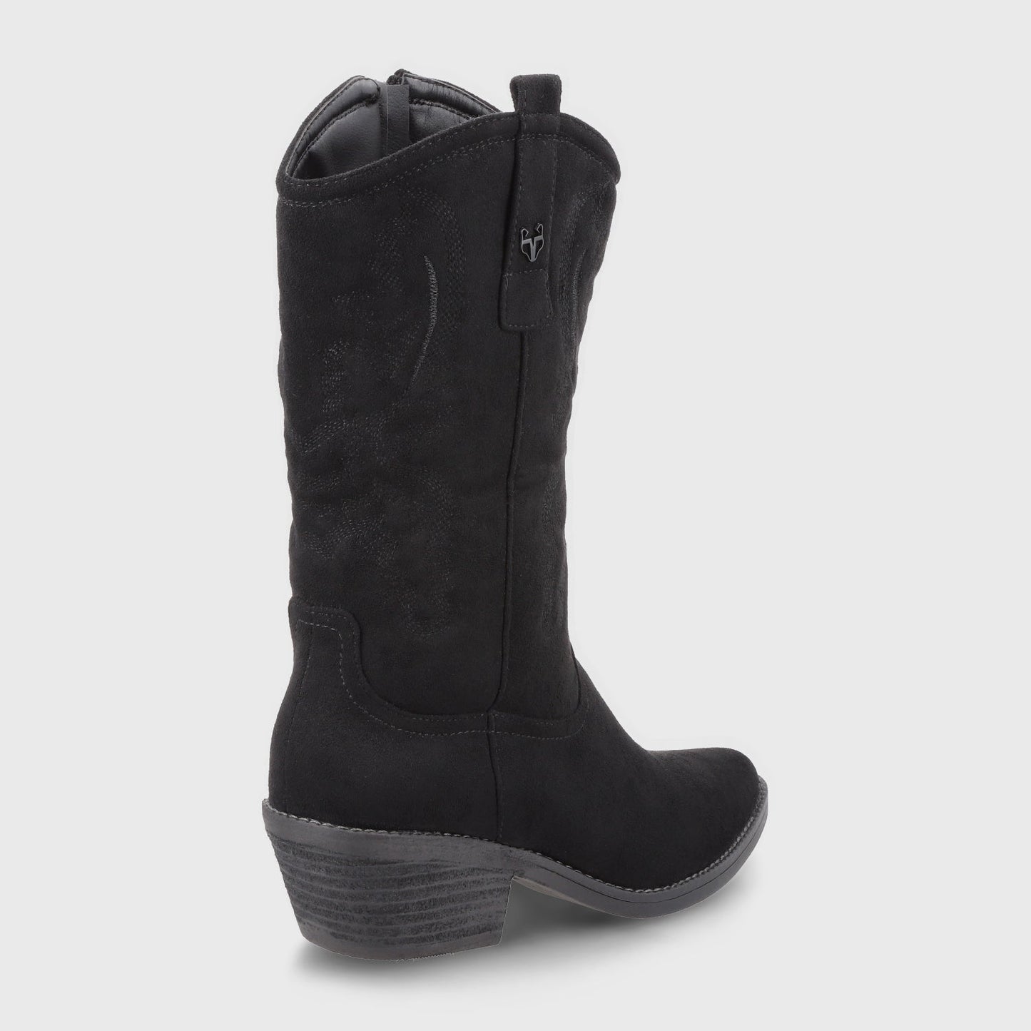 Bota Taco Negro Mujer 23714 - Gotta Chile