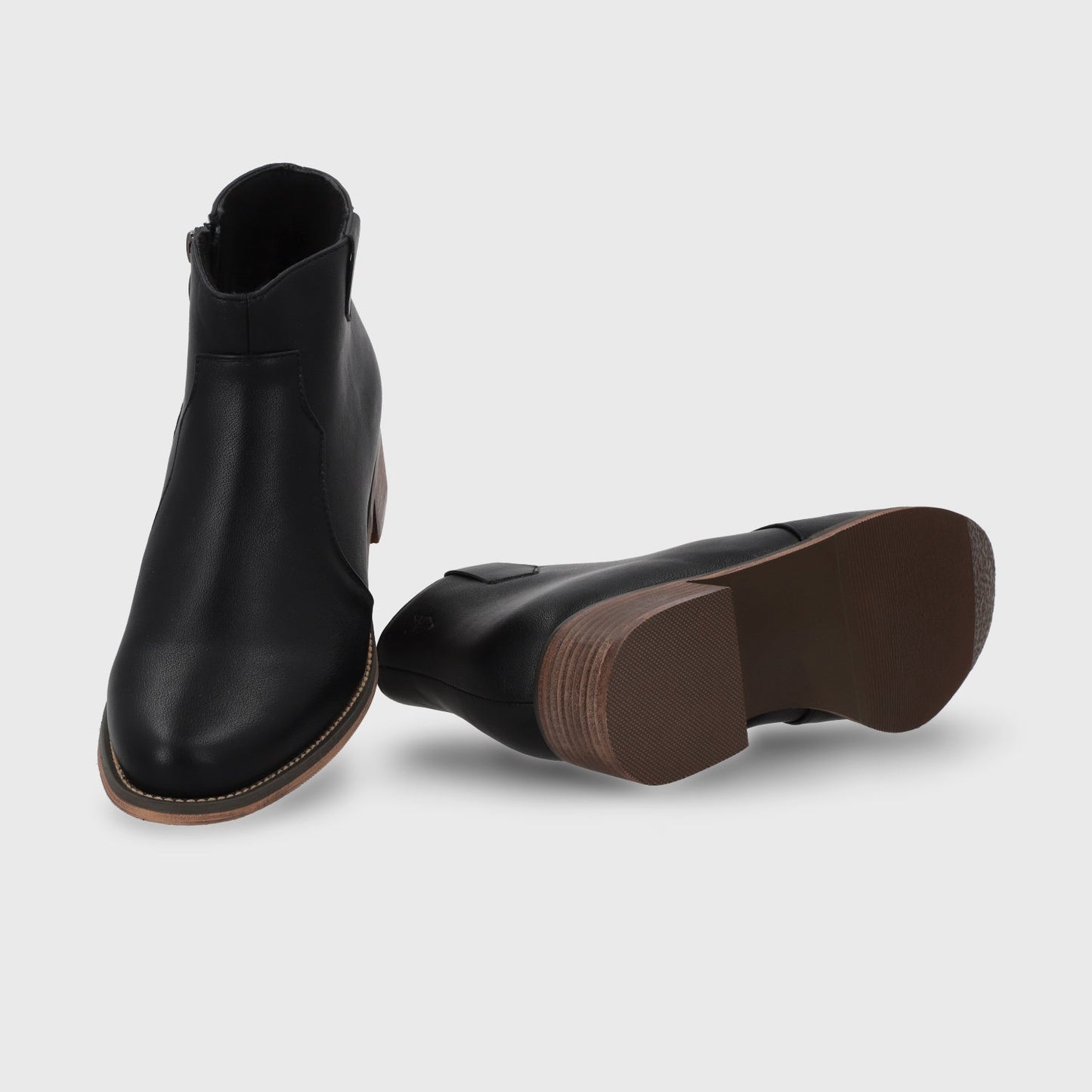 Botin Plano Negro Mujer 13556 - Gotta Chile