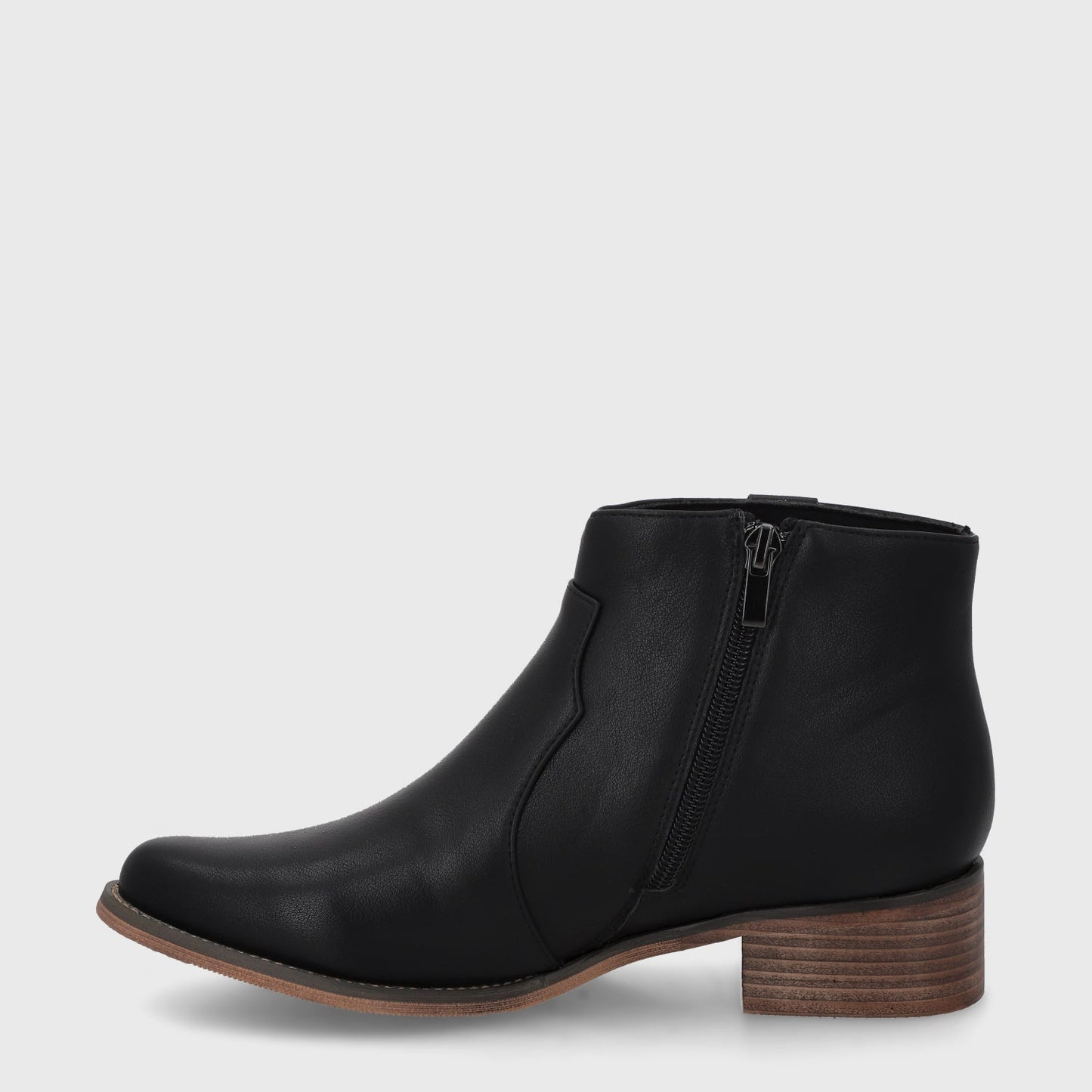 Botin Plano Negro Mujer 13556 - Gotta Chile