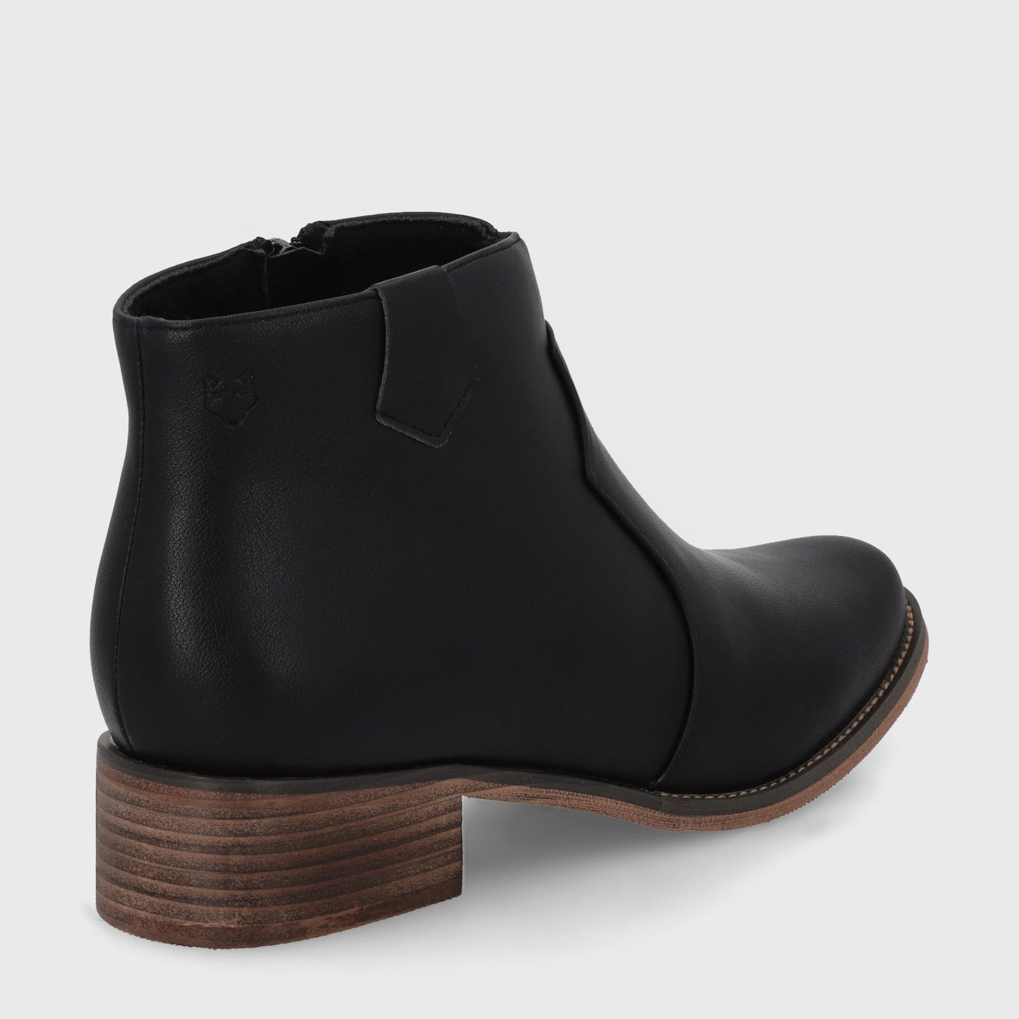 Botin Plano Negro Mujer 13556 - Gotta Chile