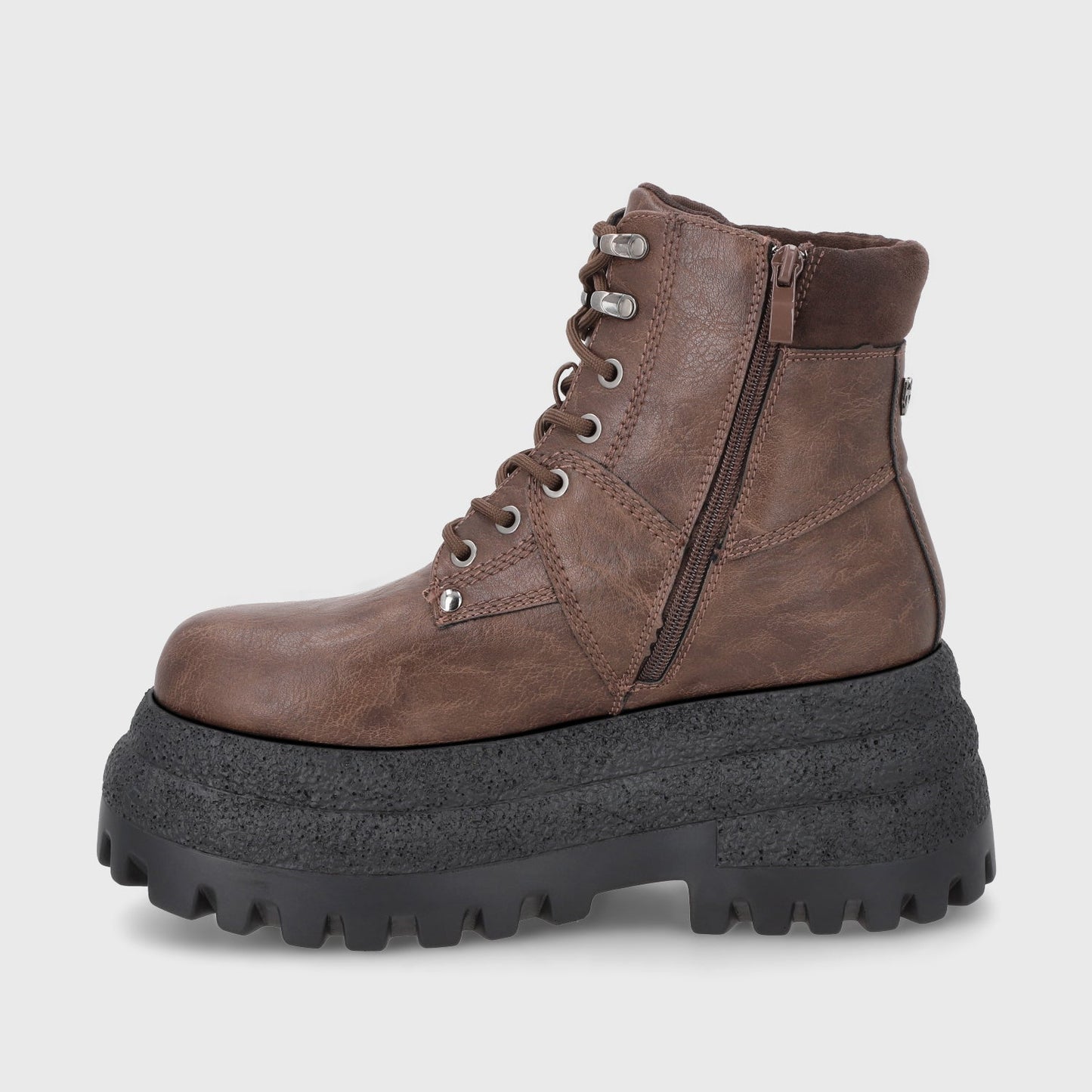 Botin Plataforma Café Mujer 55290 - Gotta Chile