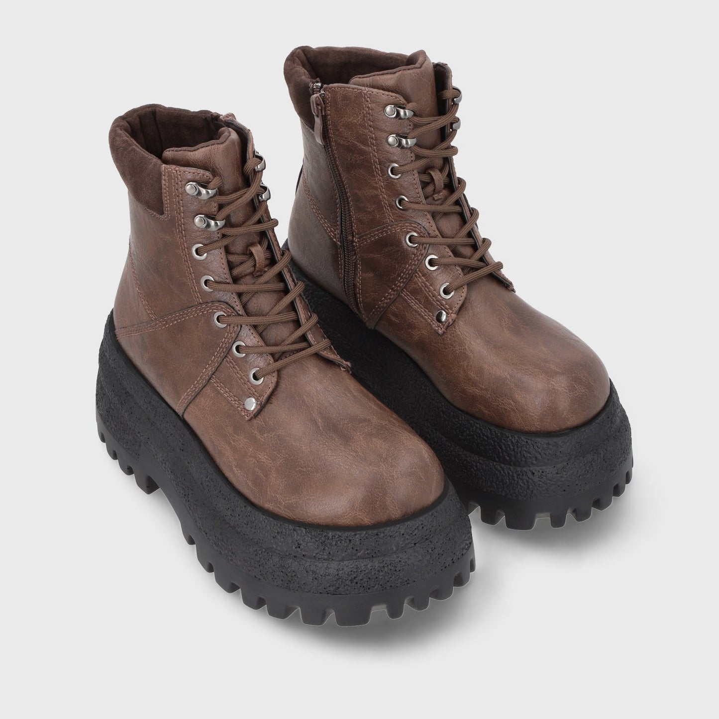 Botin Plataforma Café Mujer 55290 - Gotta Chile