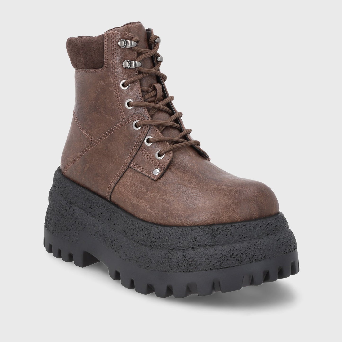 Botin Plataforma Café Mujer 55290 - Gotta Chile