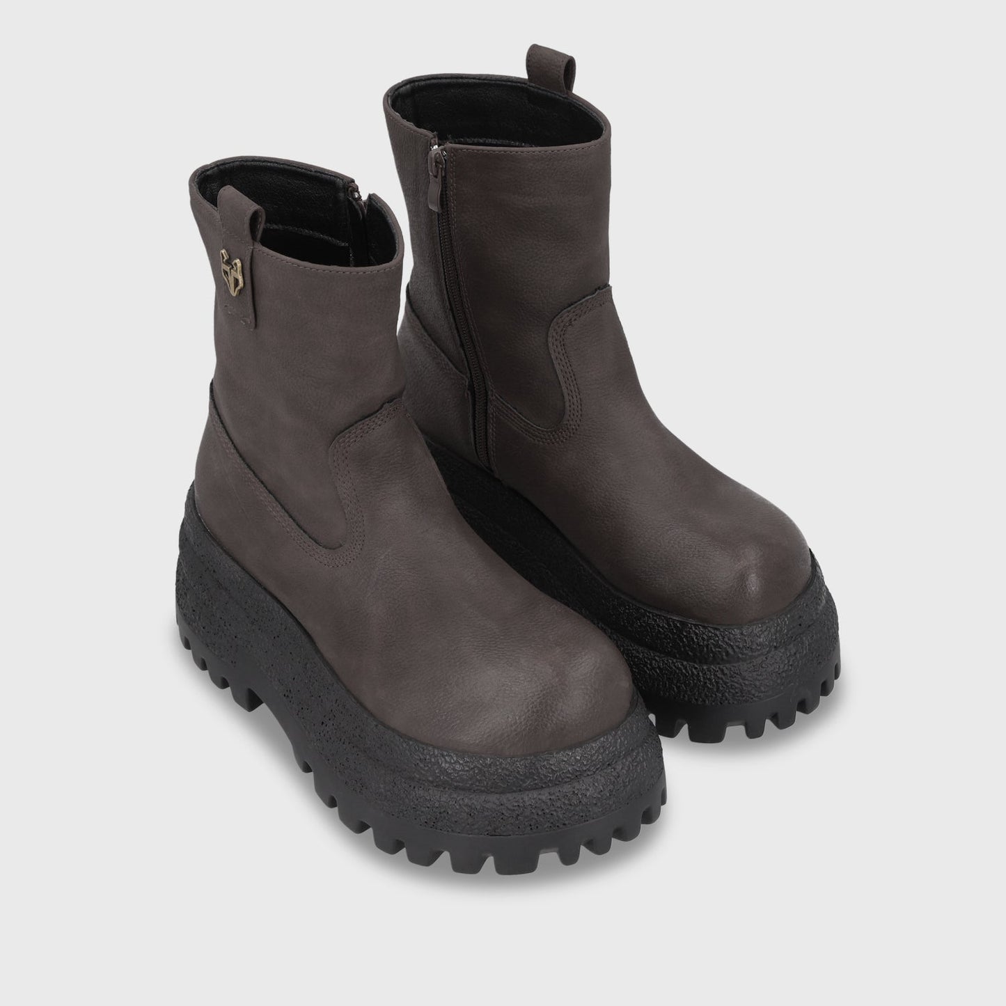 Botin Plataforma Café Mujer 55292 - Gotta Chile