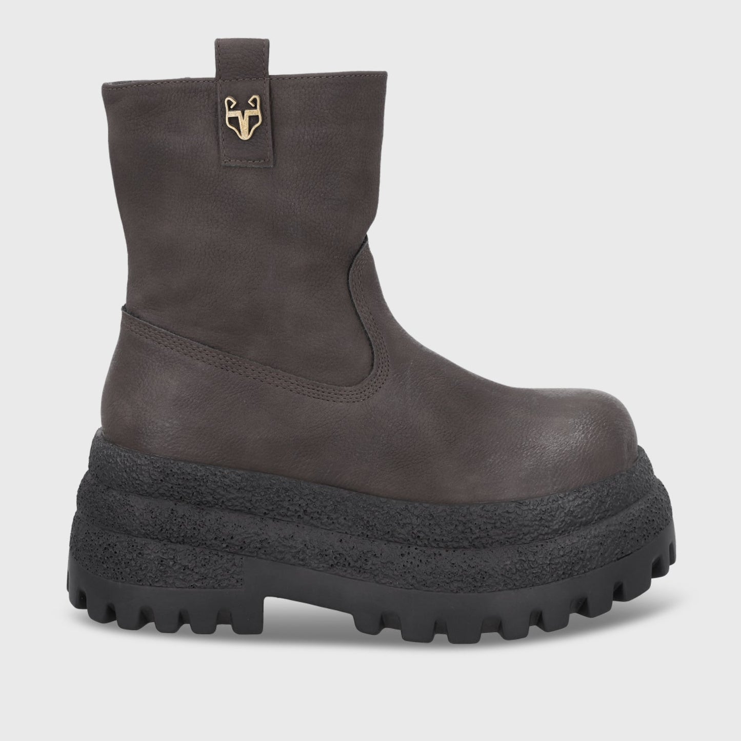 Botin Plataforma Café Mujer 55292 - Gotta Chile