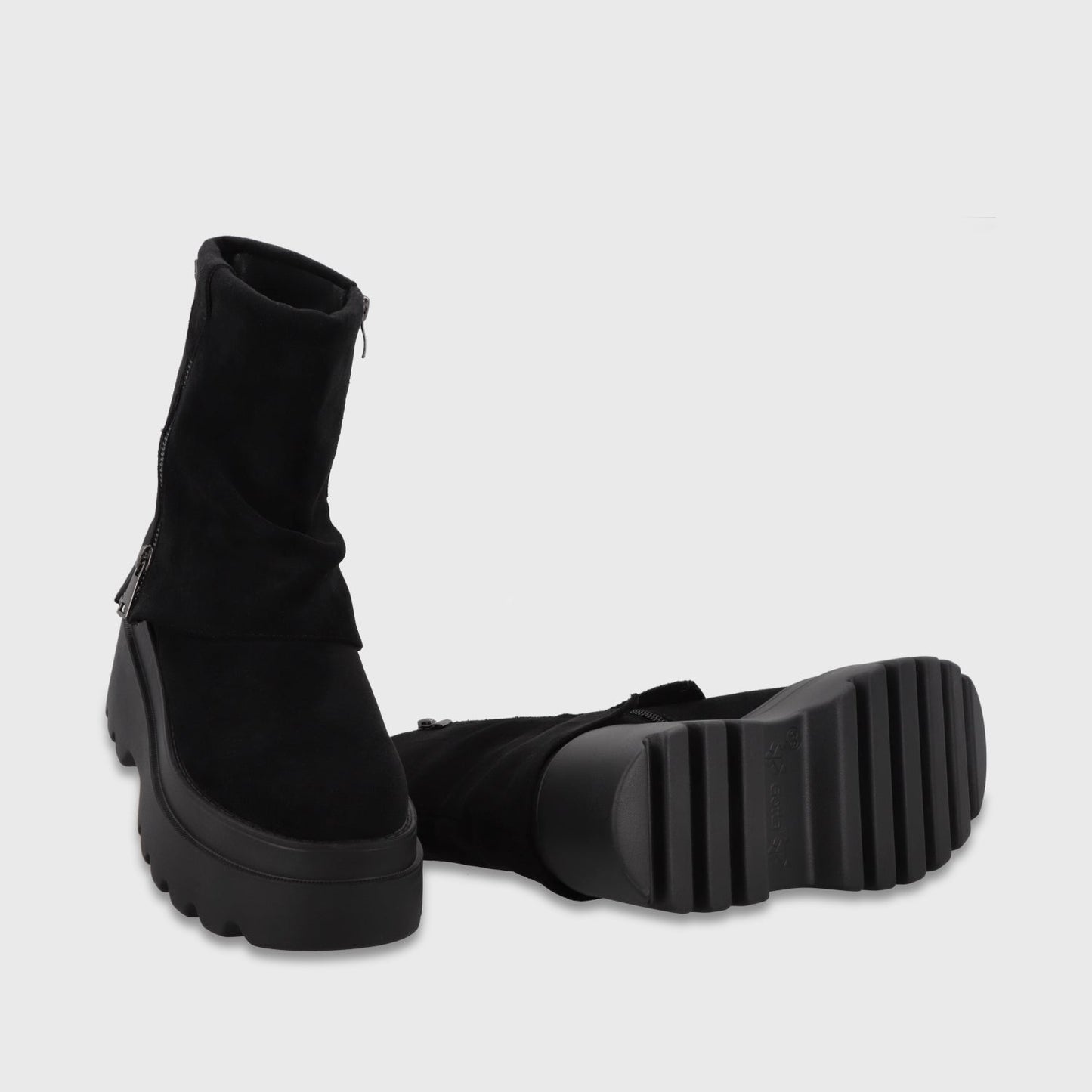 Botin Plataforma Negro Mujer 1352601 - Gotta Chile