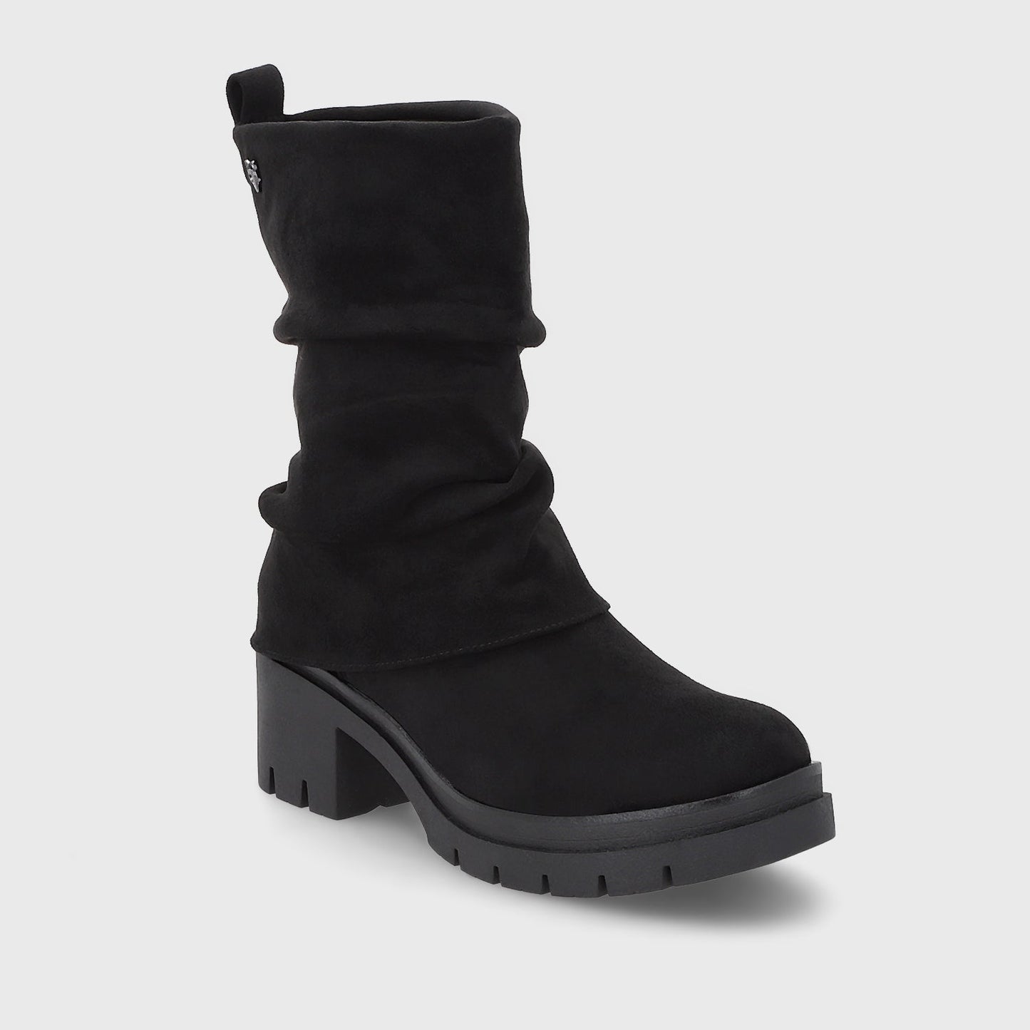 Botin Plataforma Negro Mujer 46205 - Gotta Chile