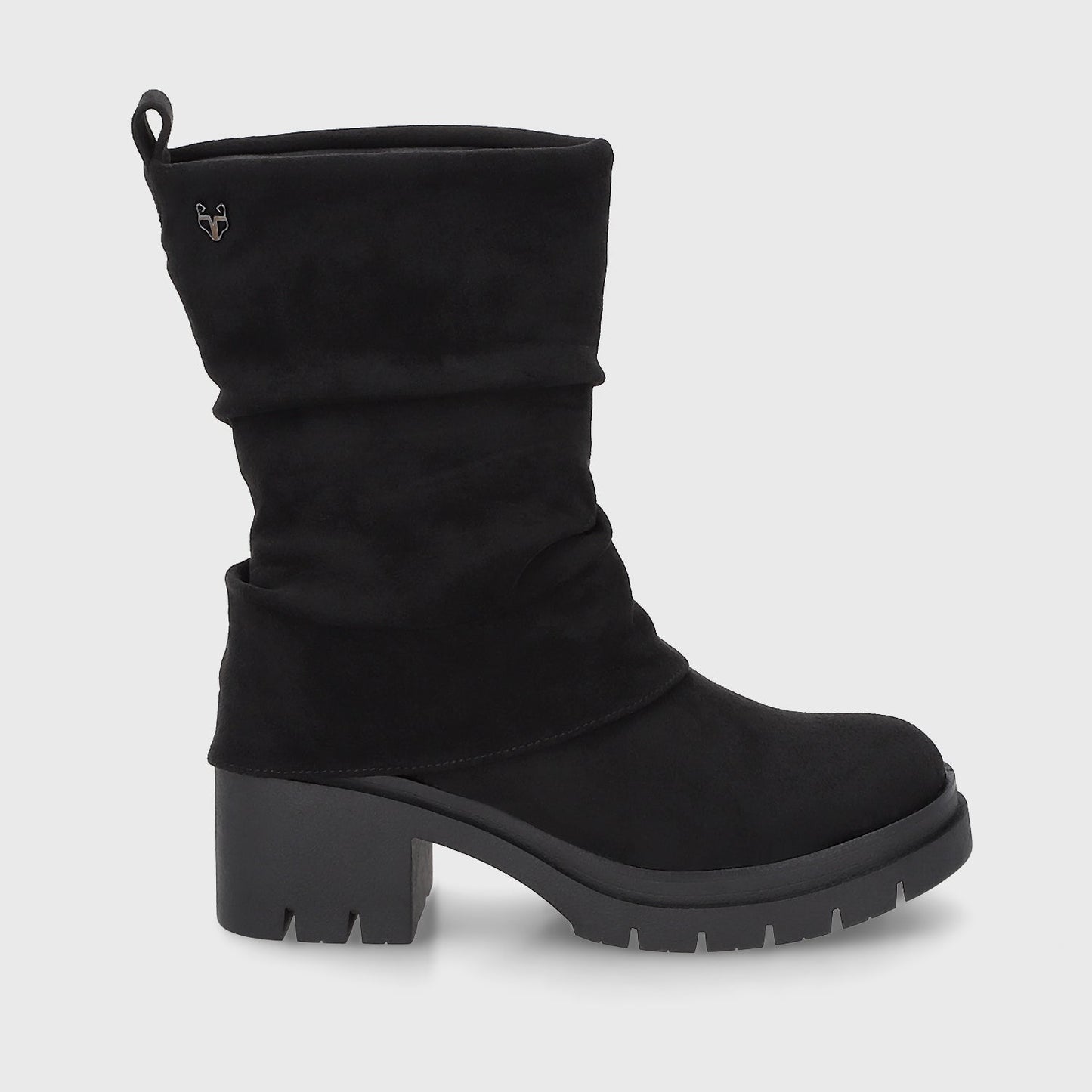 Botin Plataforma Negro Mujer 46205 - Gotta Chile