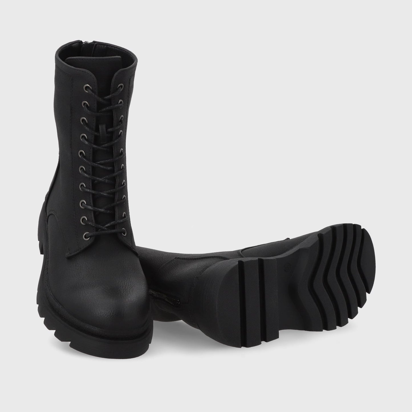 Botin Plataforma Negro Mujer 55281 - Gotta Chile