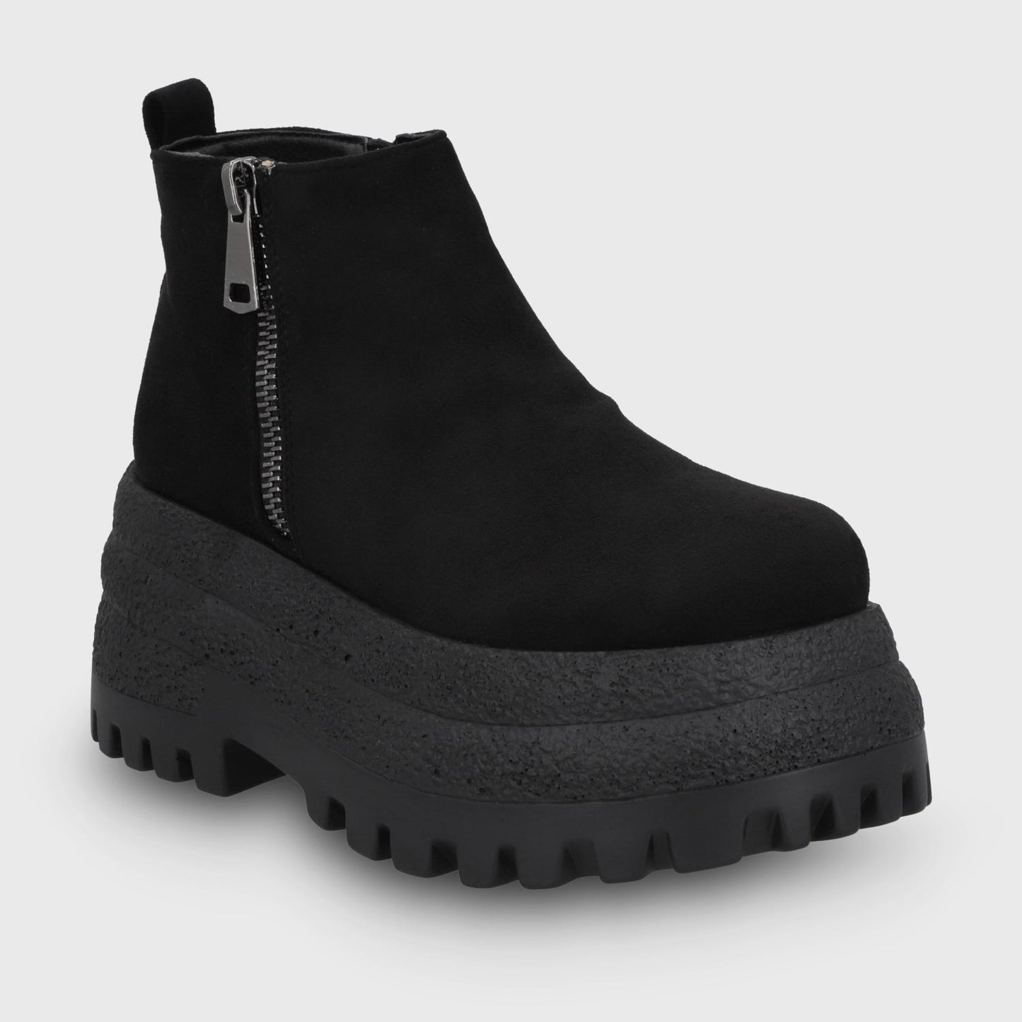 Botin Plataforma Negro Mujer 55293 - Gotta Chile