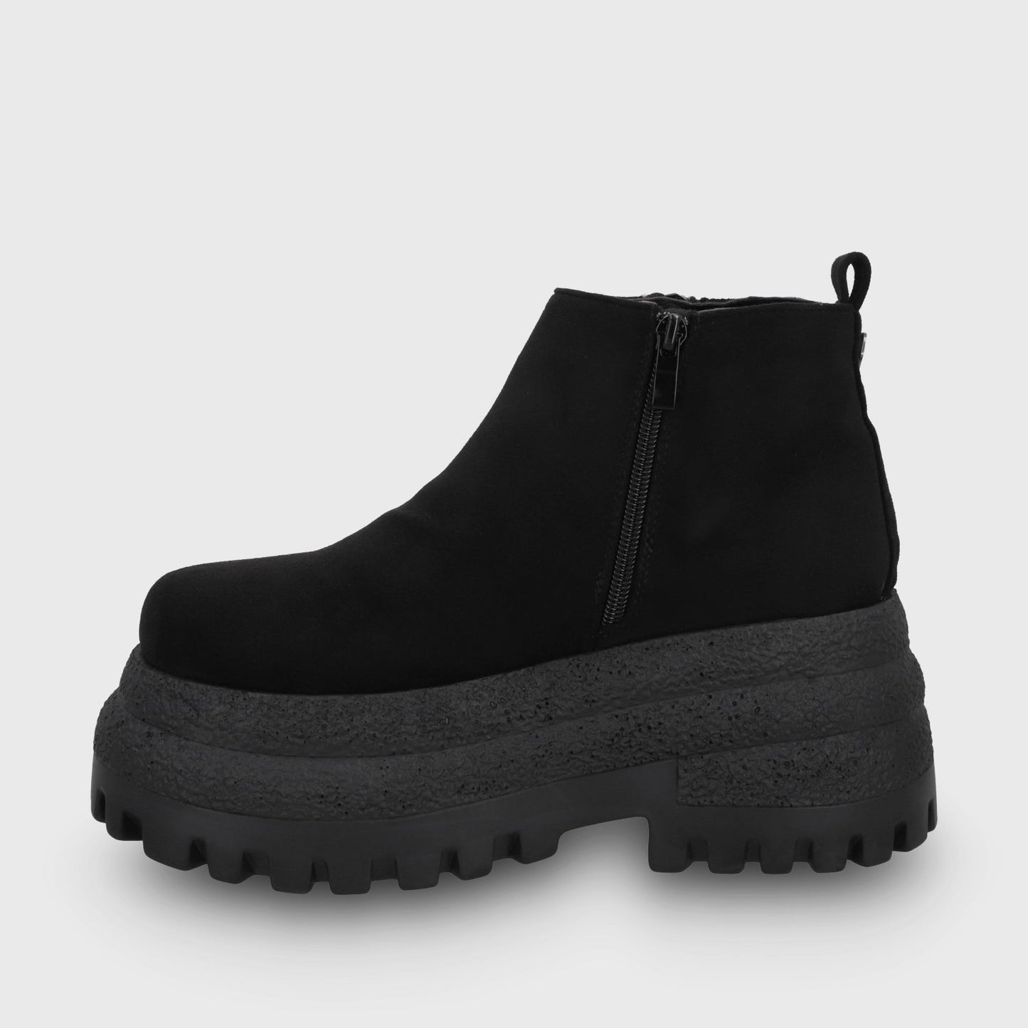 Botin Plataforma Negro Mujer 55293 - Gotta Chile