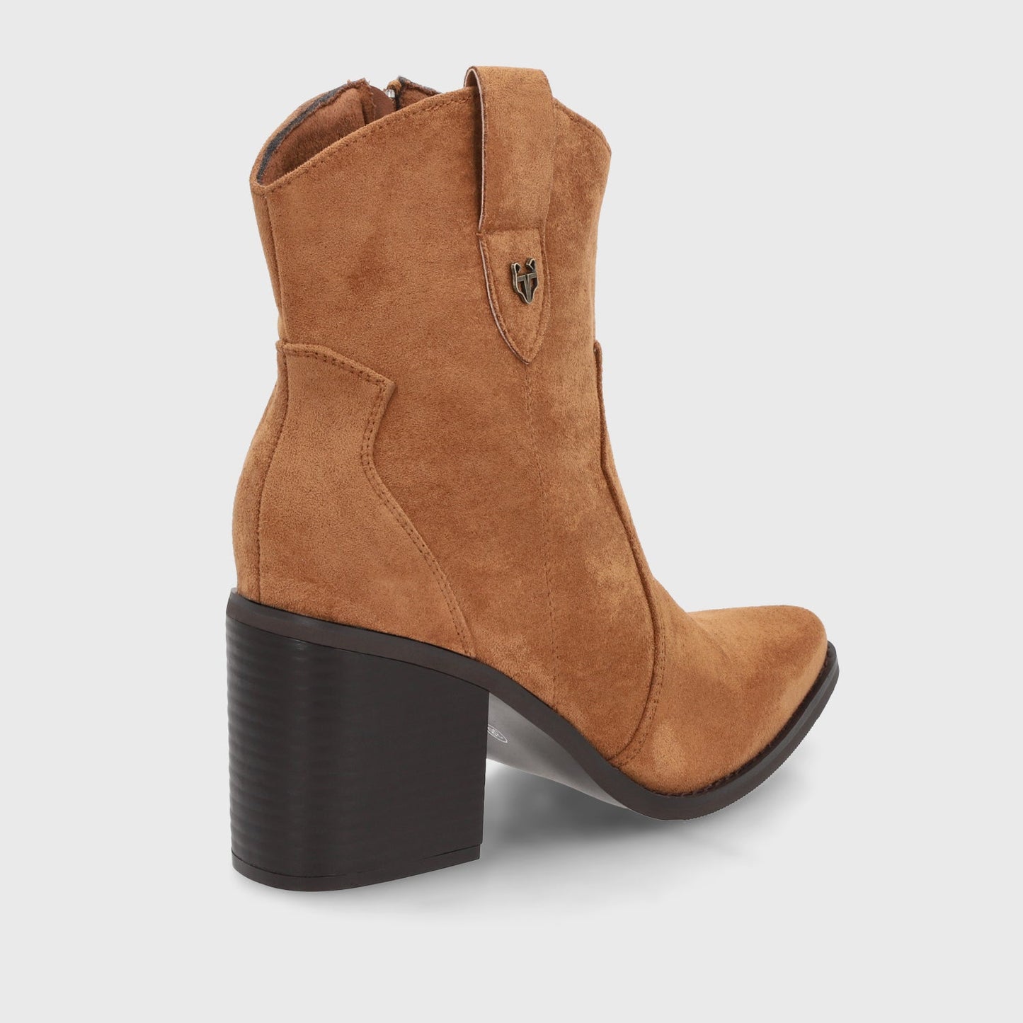Botin Taco Camel Mujer 53780 - Gotta Chile