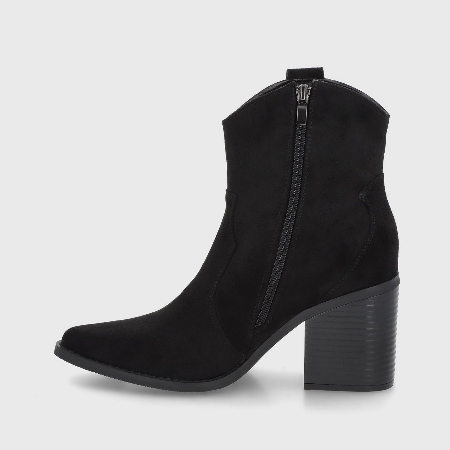Botin Taco Negra Mujer 53780 - Gotta Chile