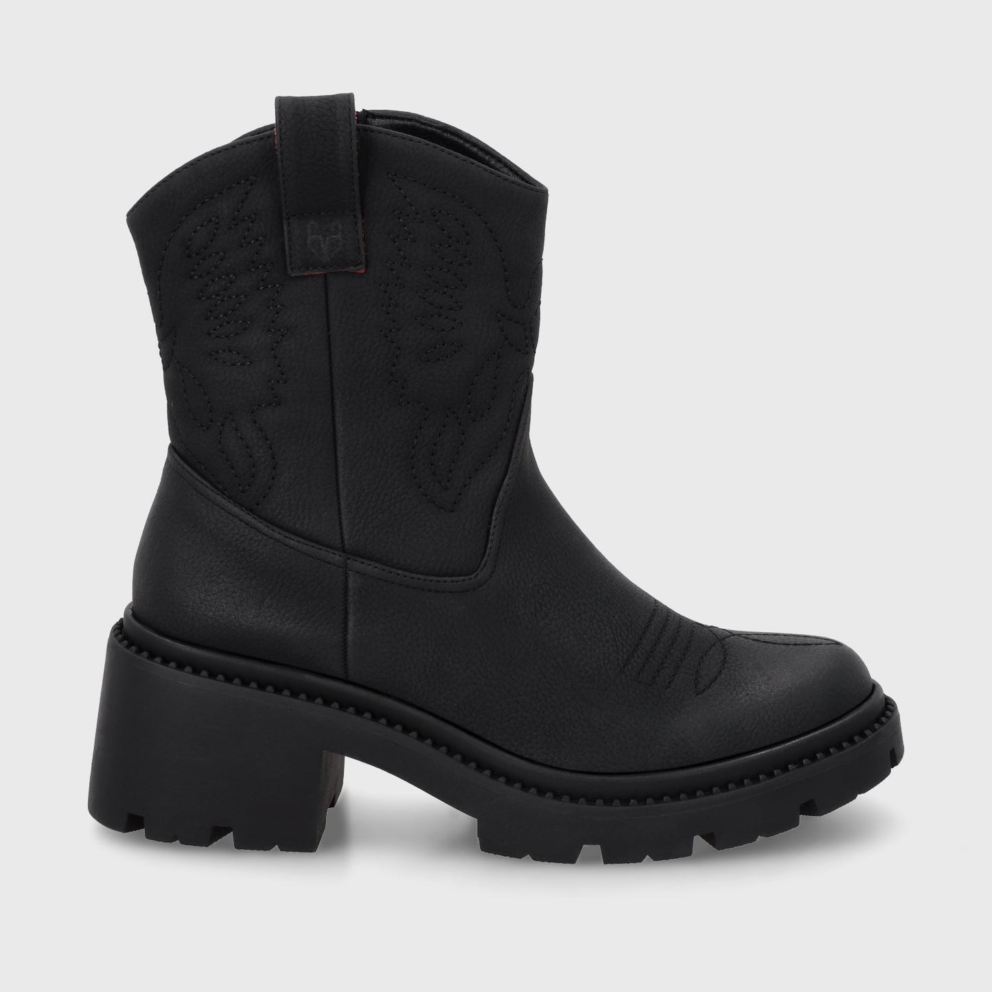 Botin Taco Negro Mujer 45745 - Gotta Chile