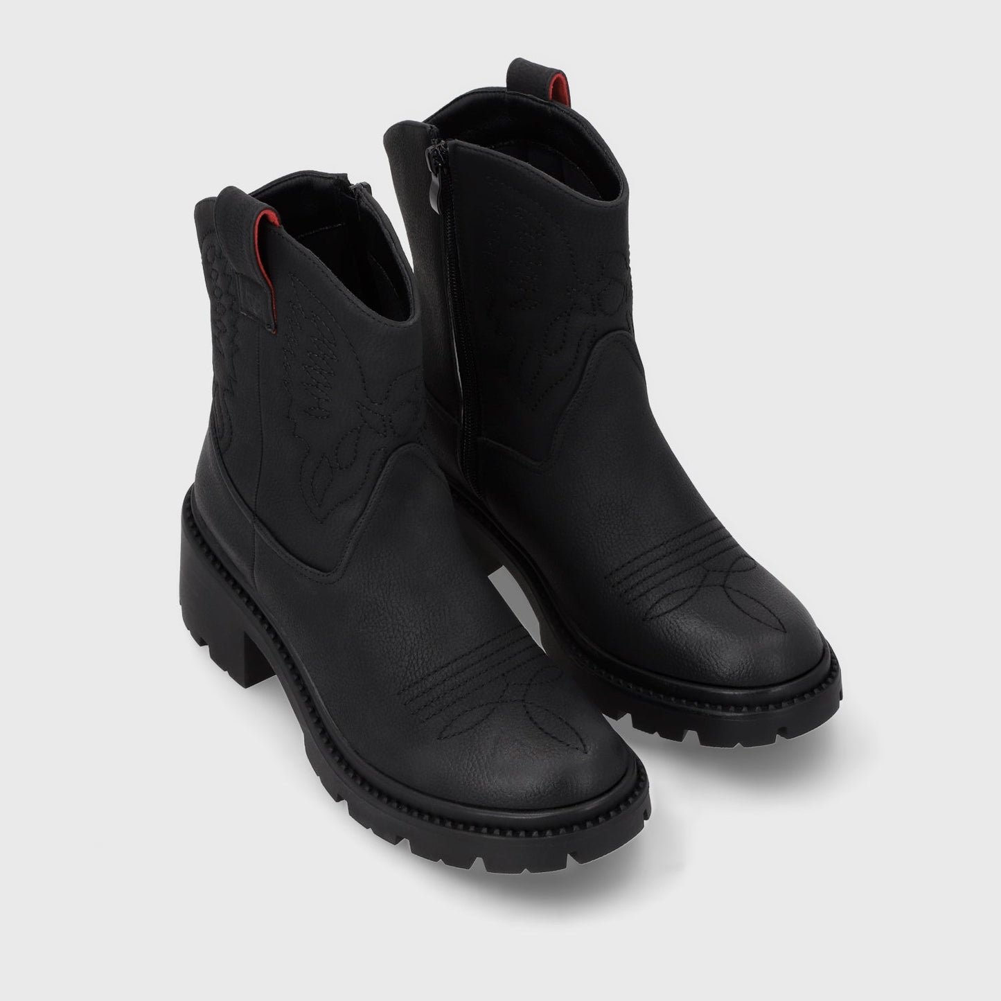 Botin Taco Negro Mujer 45745 - Gotta Chile
