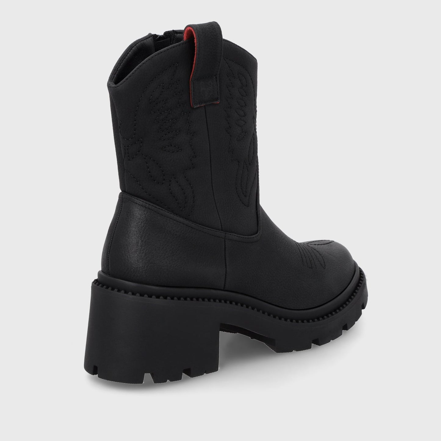 Botin Taco Negro Mujer 45745 - Gotta Chile