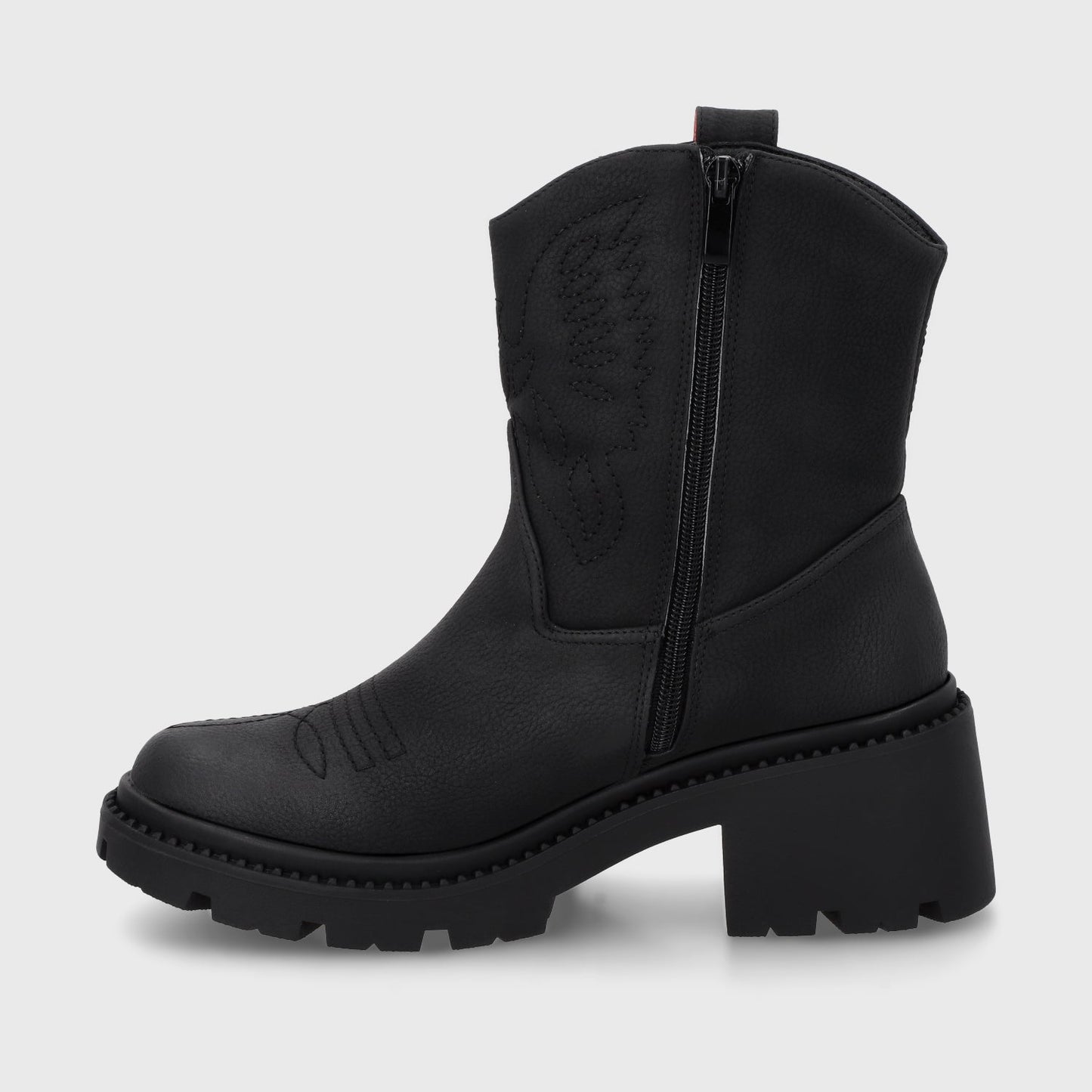 Botin Taco Negro Mujer 45745 - Gotta Chile