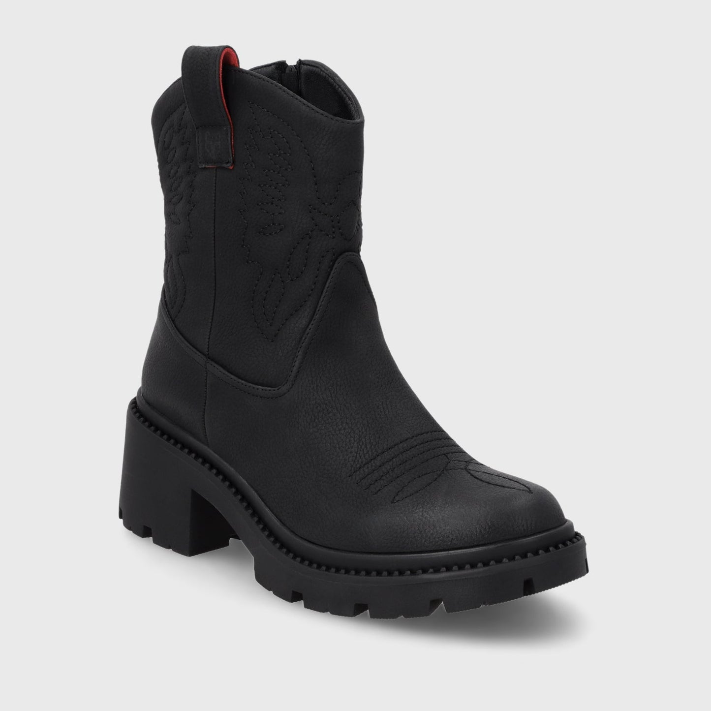 Botin Taco Negro Mujer 45745 - Gotta Chile