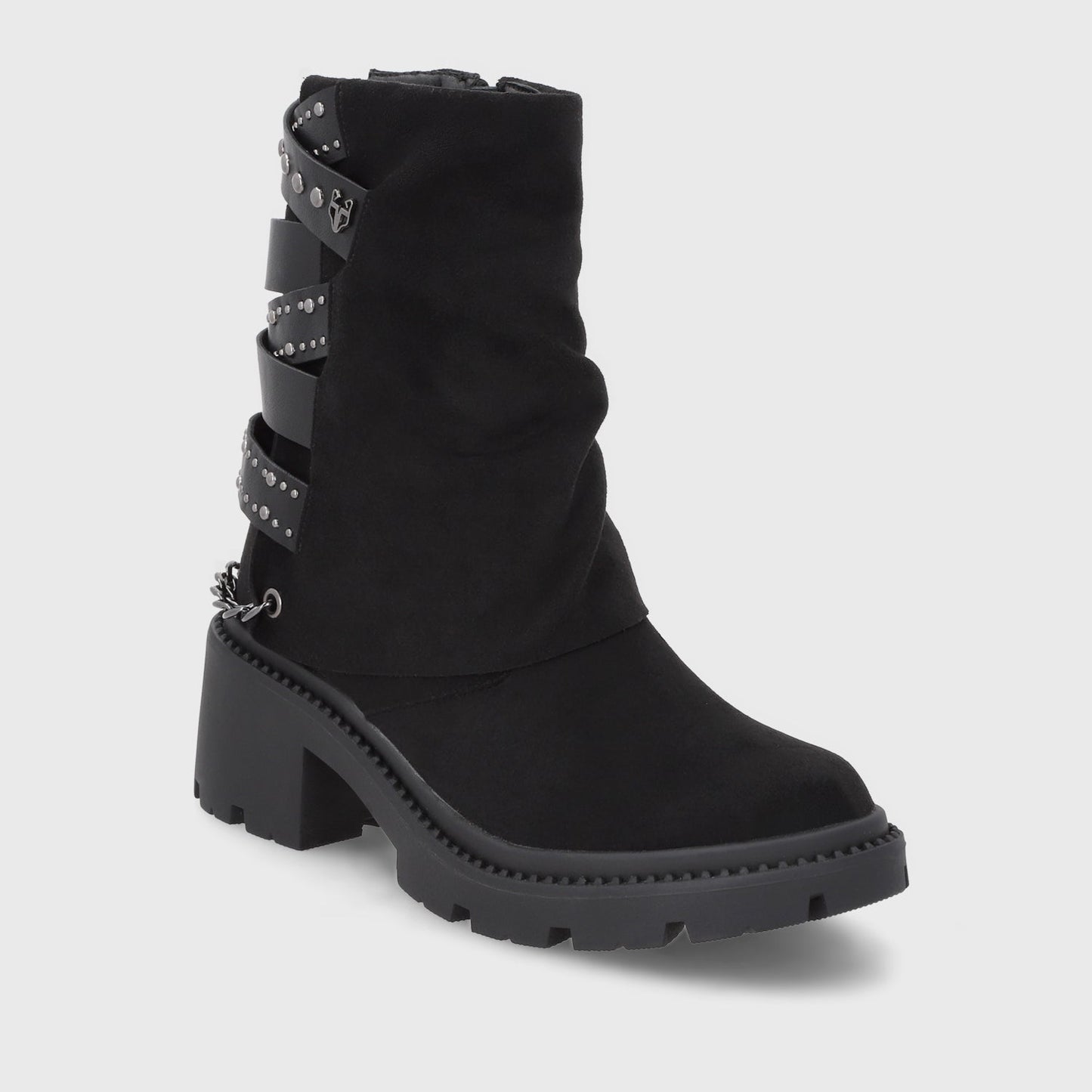 Botin Taco Negro Mujer 45746 - Gotta Chile
