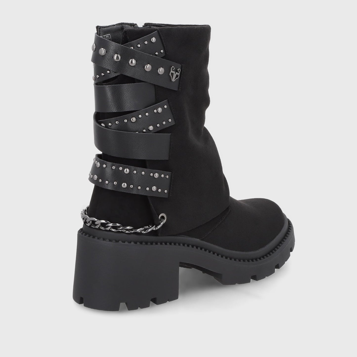 Botin Taco Negro Mujer 45746 - Gotta Chile