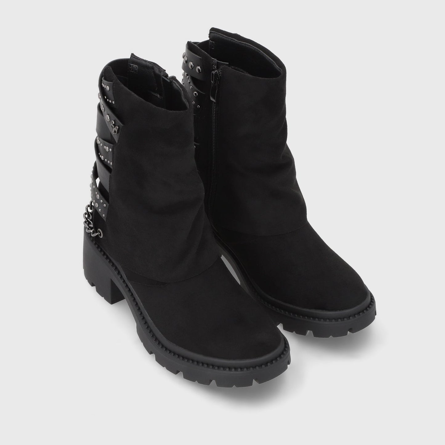 Botin Taco Negro Mujer 45746 - Gotta Chile