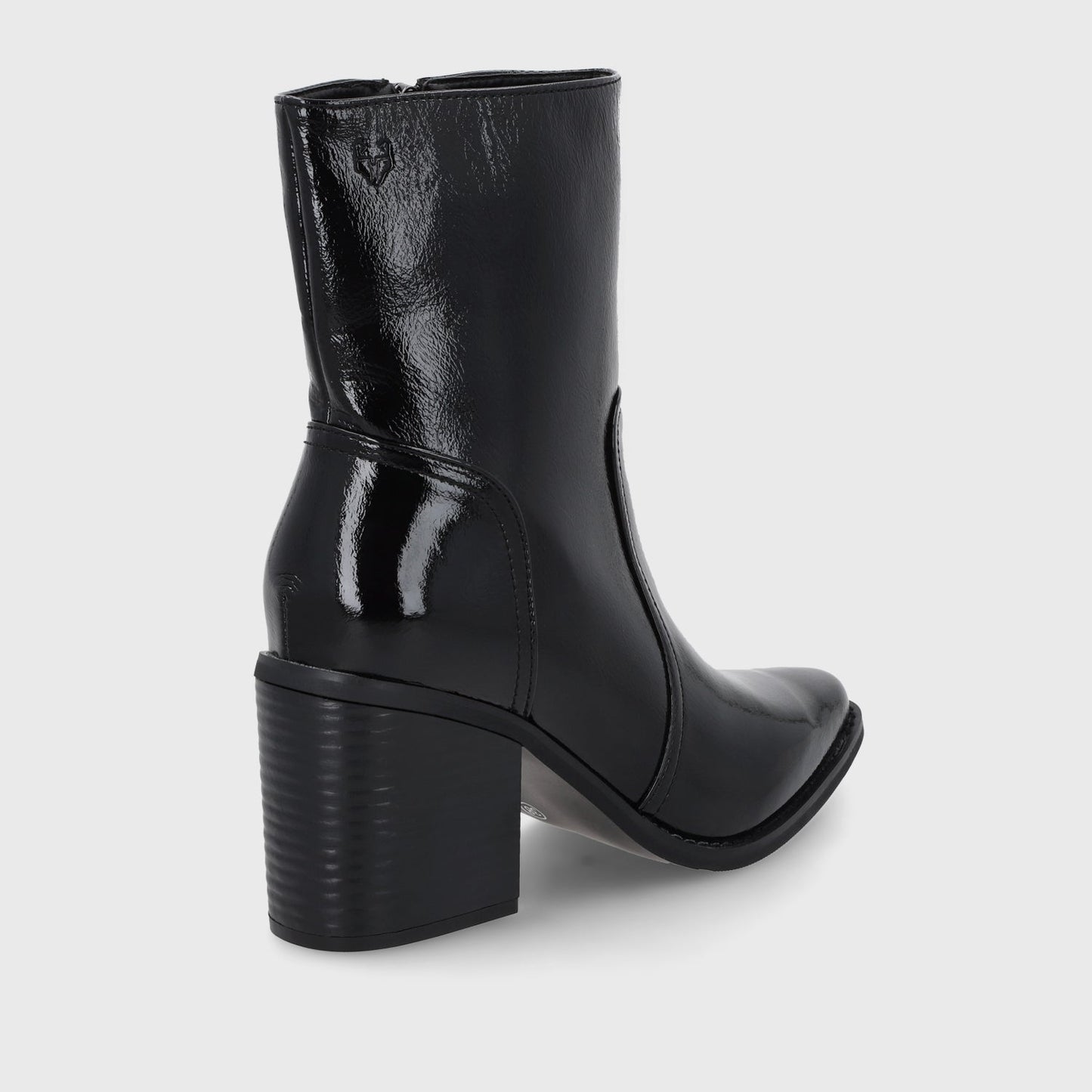 Botin Taco Negro Mujer 53783 - Gotta Chile