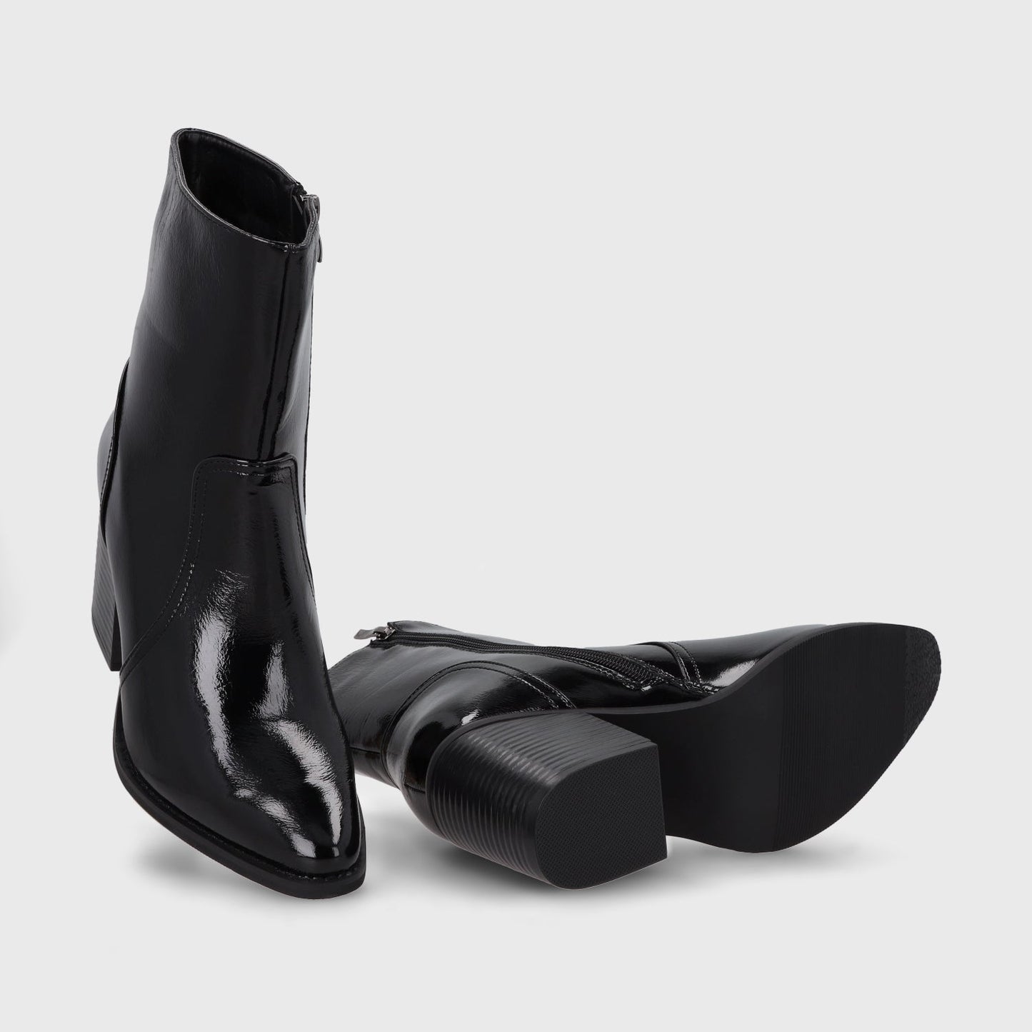 Botin Taco Negro Mujer 53783 - Gotta Chile