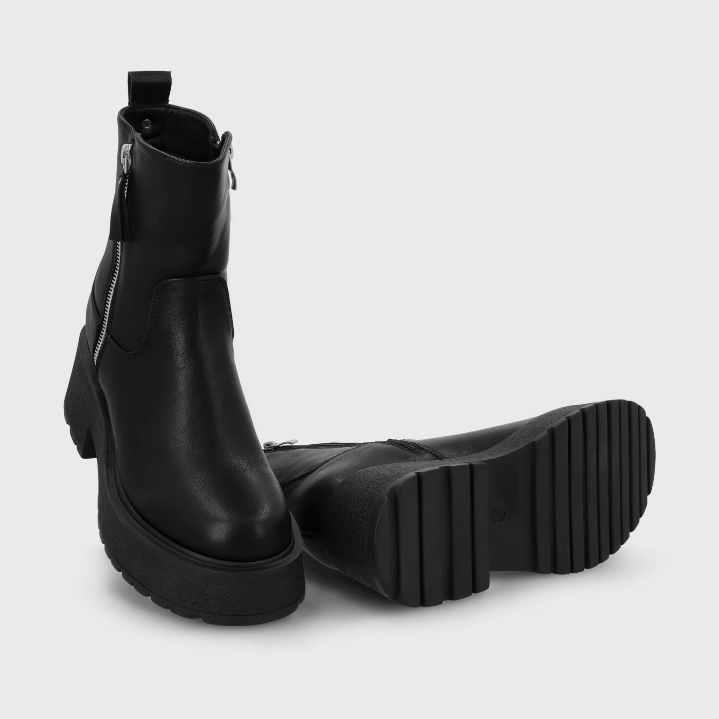 Botin Taco Negro Mujer 55270 - Gotta Chile