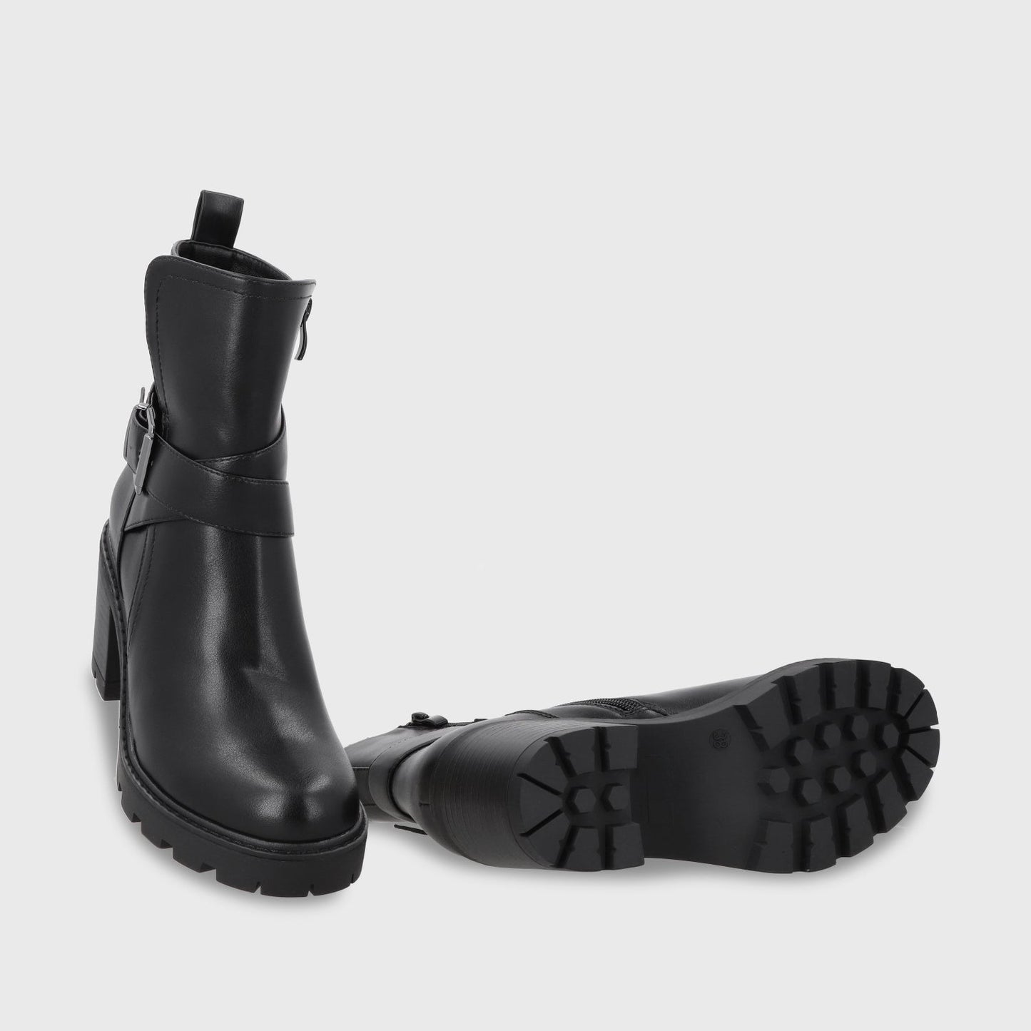 Botin Taco Negro Mujer 56051 - Gotta Chile