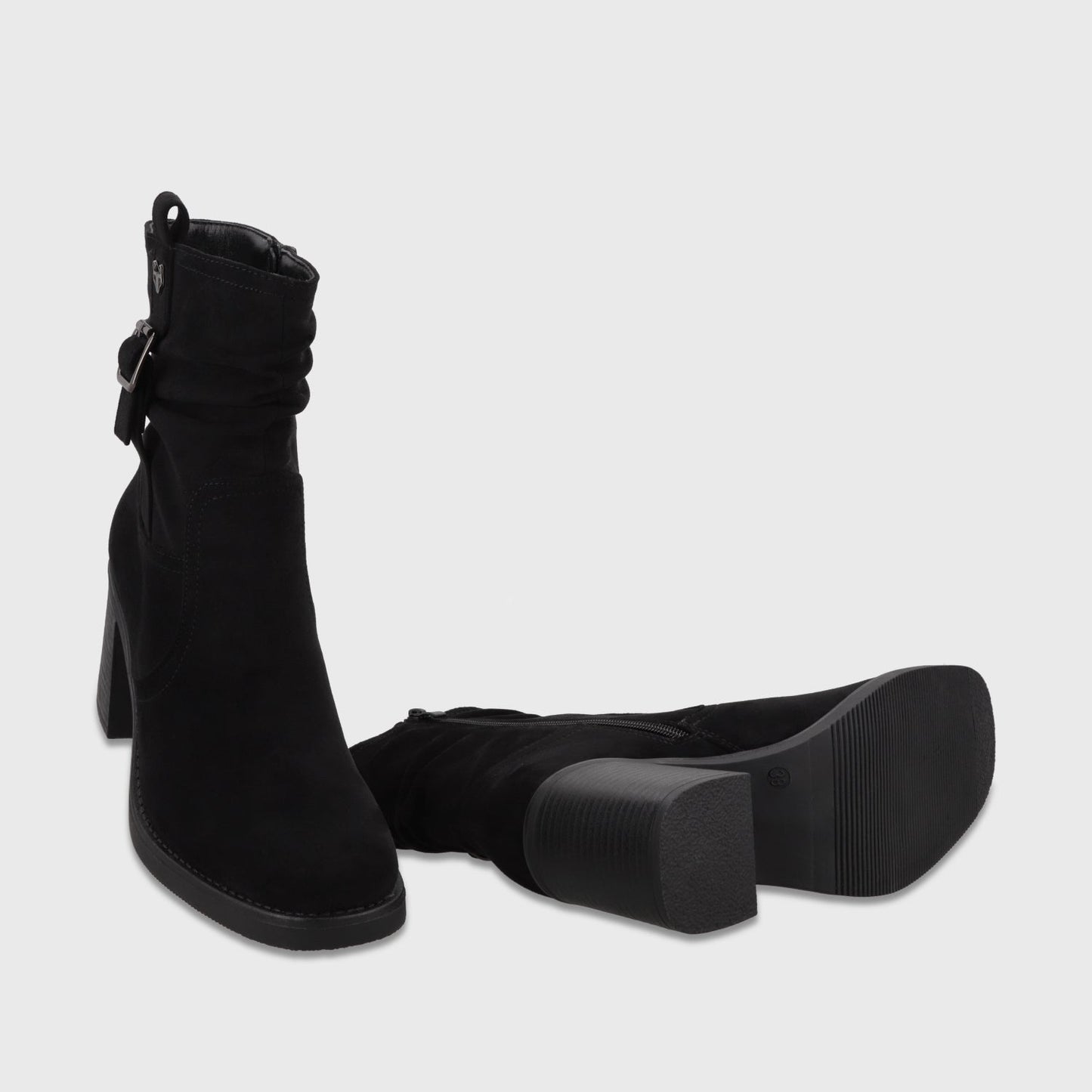 Botin Taco Negro Mujer 6586001 - Gotta Chile