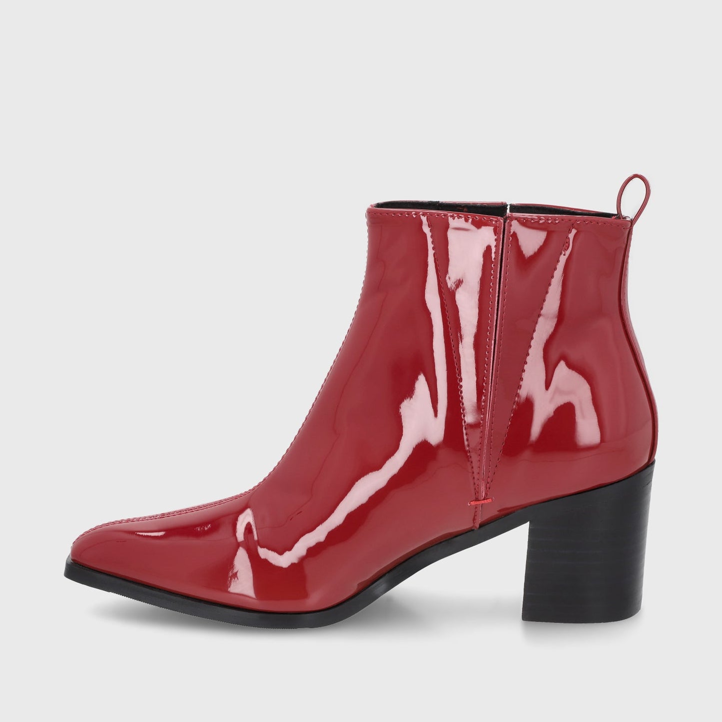 Botin Taco Rojo Mujer 55300 - Gotta Chile