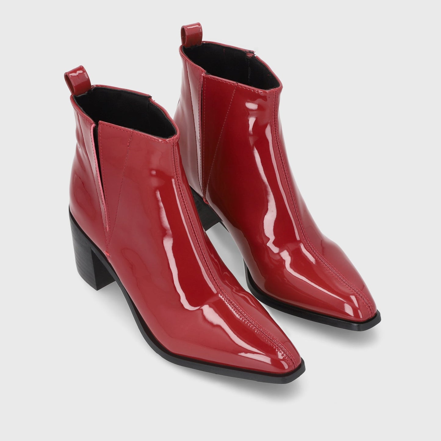 Botin Taco Rojo Mujer 55300 - Gotta Chile