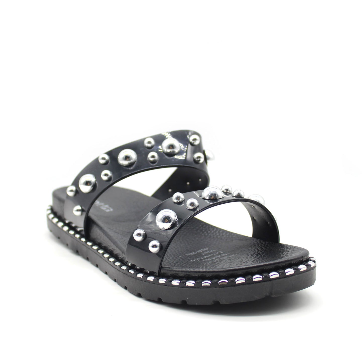 Sandalia Negra Mujer C5851