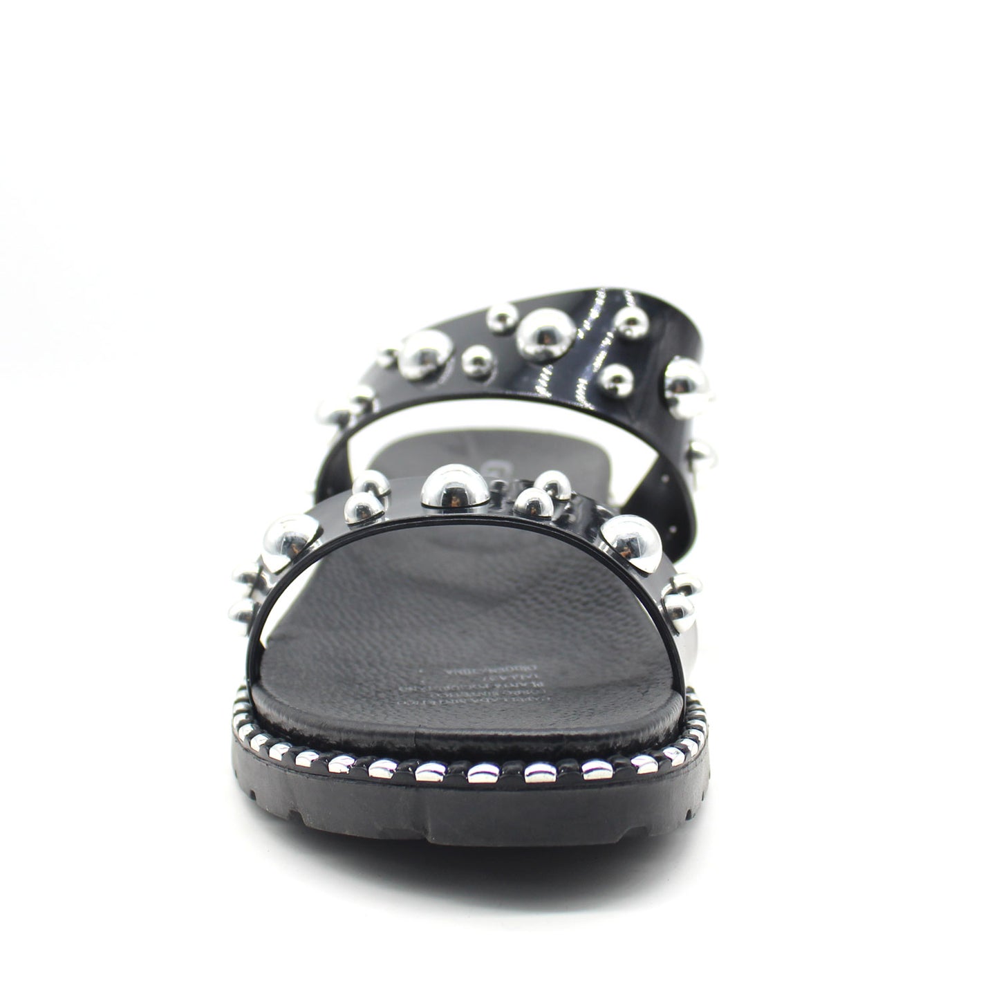 Sandalia Negra Mujer C5851