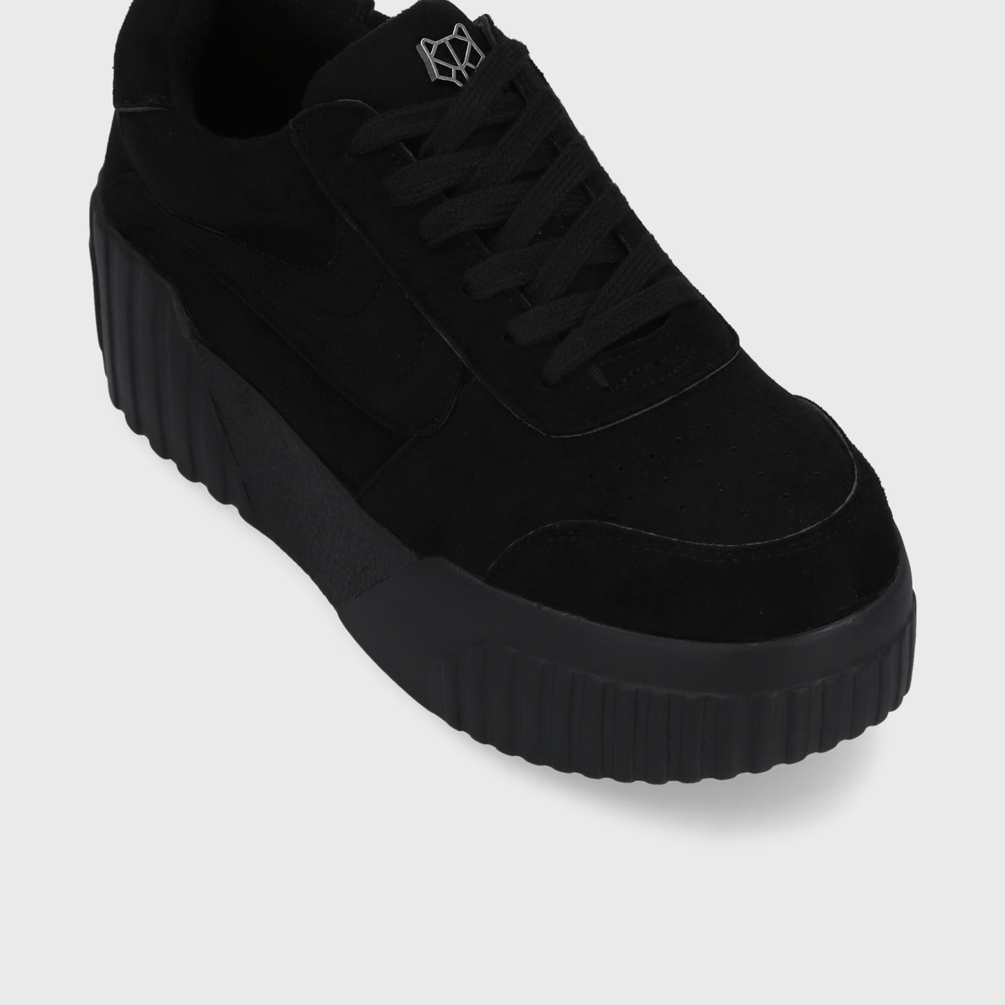 Zapatilla Negra Mujer 13142