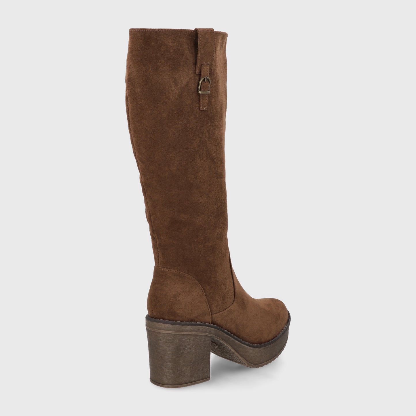 Bota Taco Café Mujer 13501