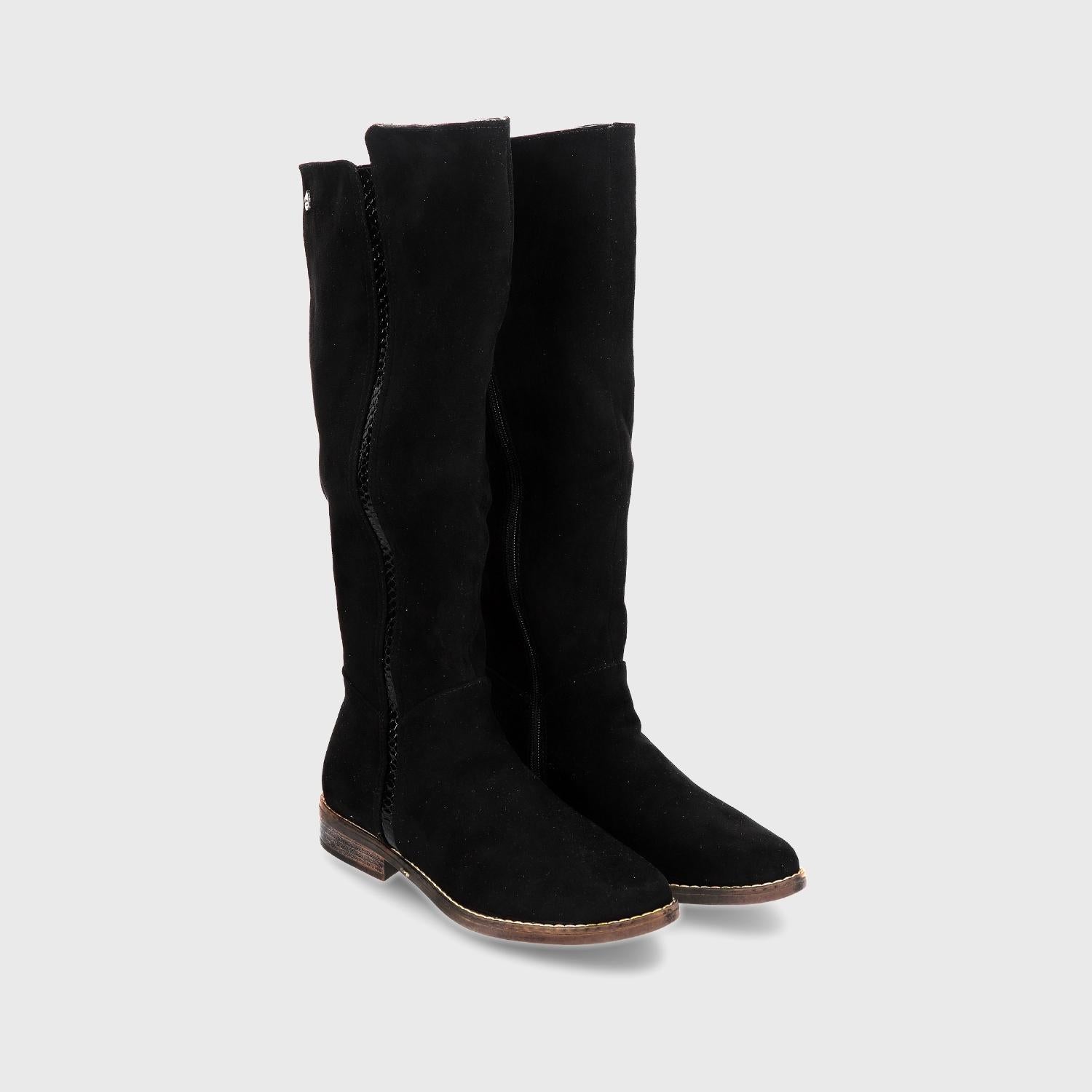 Bota Negra Mujer 13565